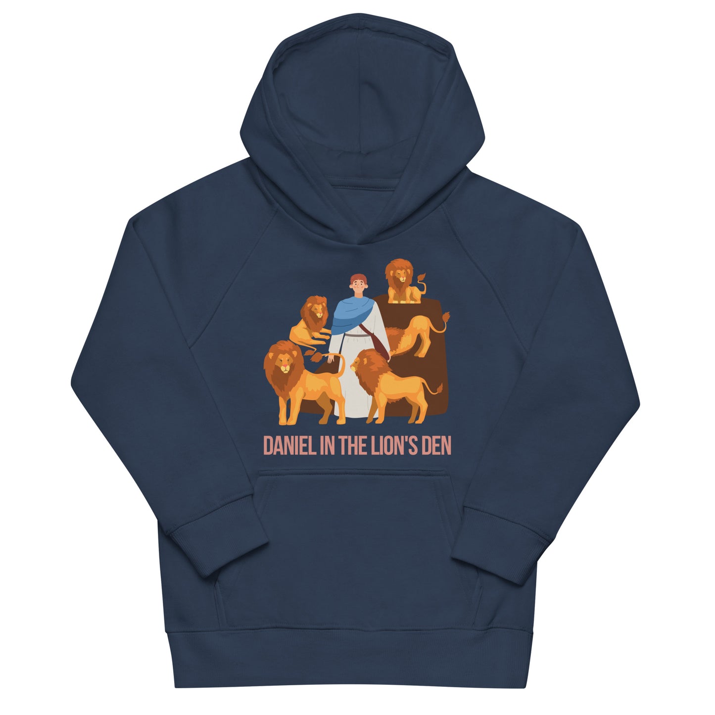 Daniel in the Lion's Den Kids Eco Hoodie