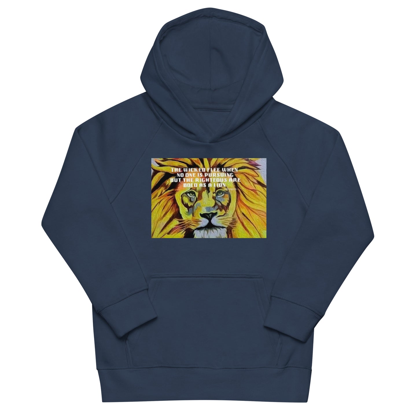 Bold as a Lion Kids Eco Hoodie