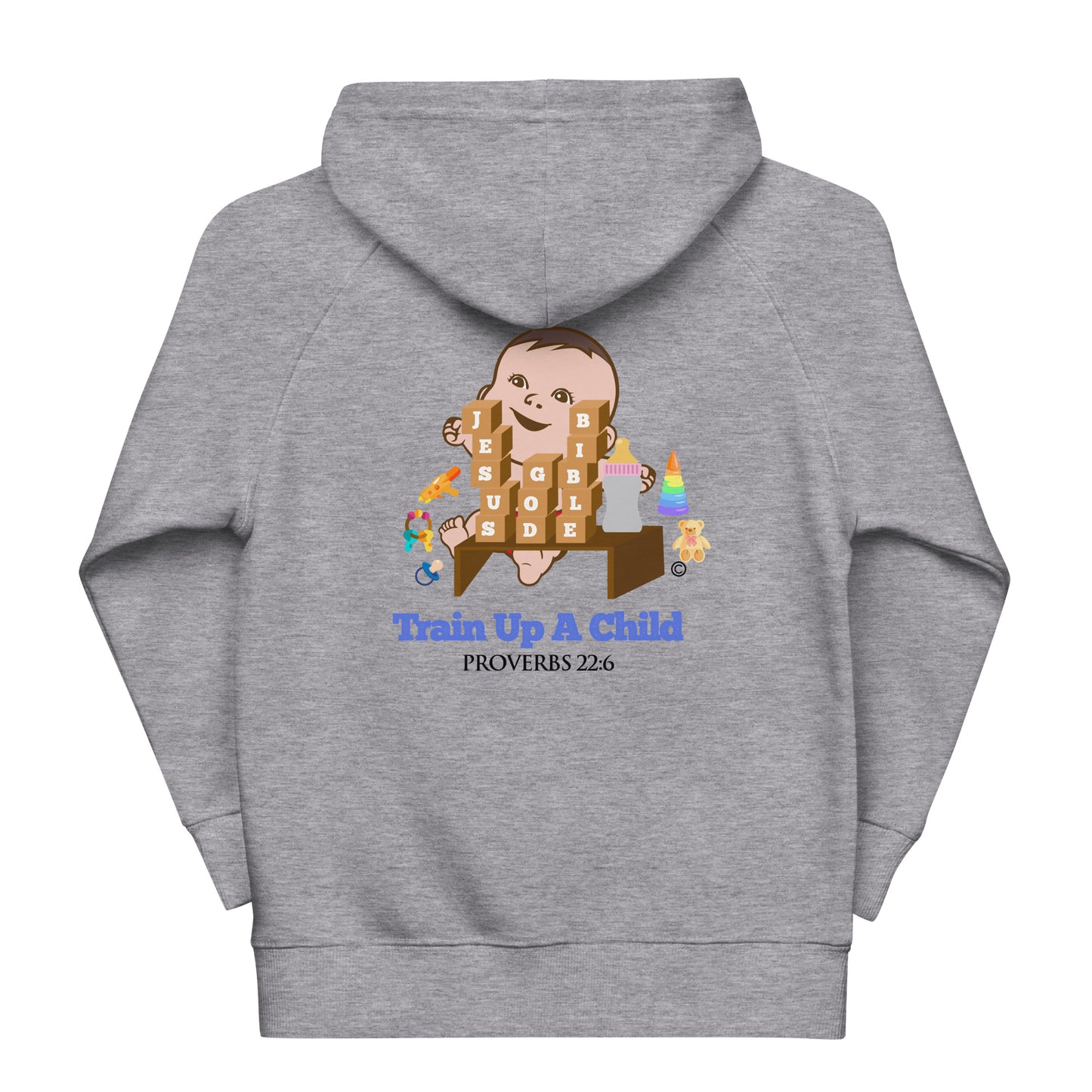 Train Up a Child Kids Eco Hoodie