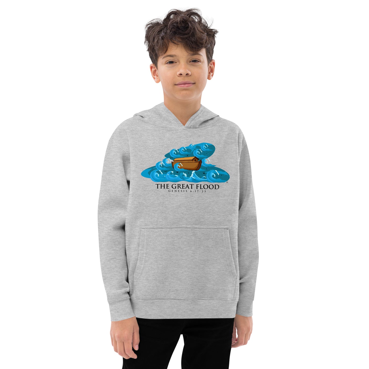 The Great Flood Kids Fleece Hoodie