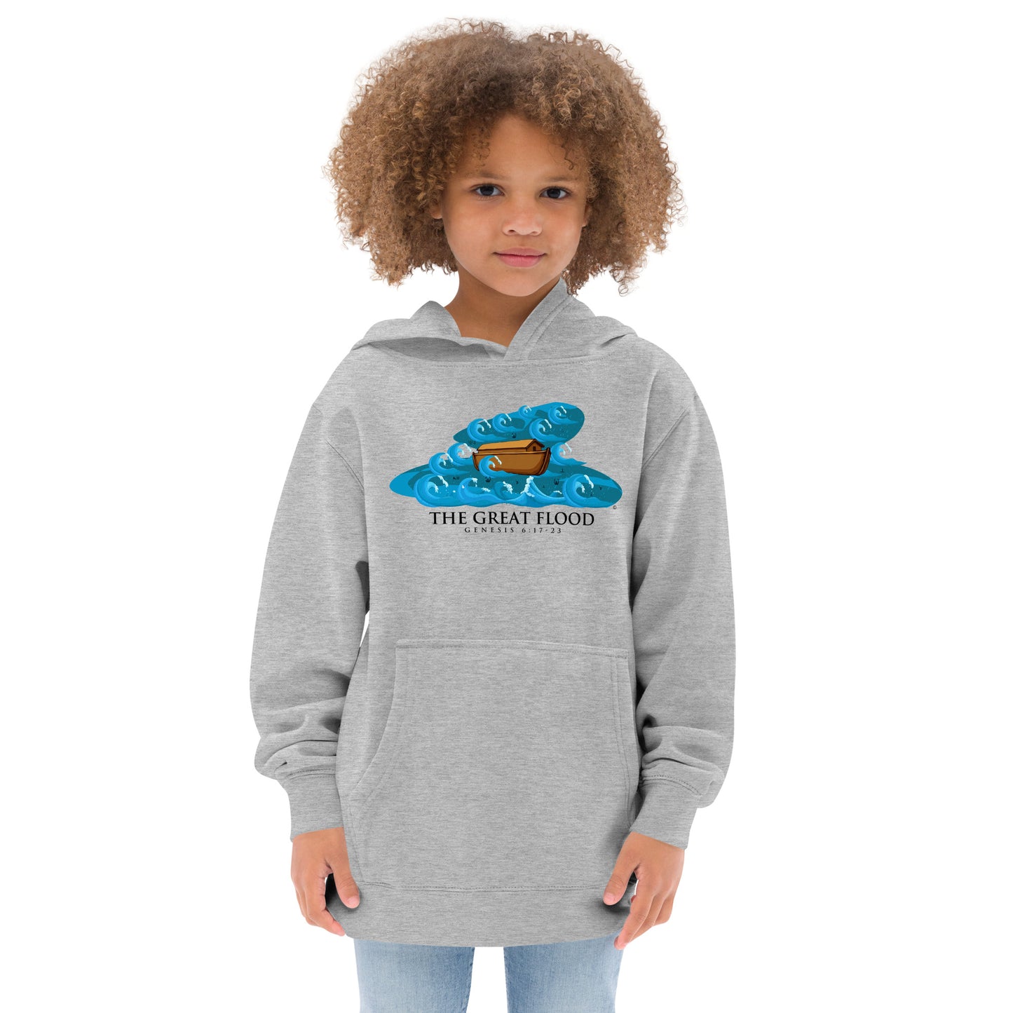 The Great Flood Kids Fleece Hoodie