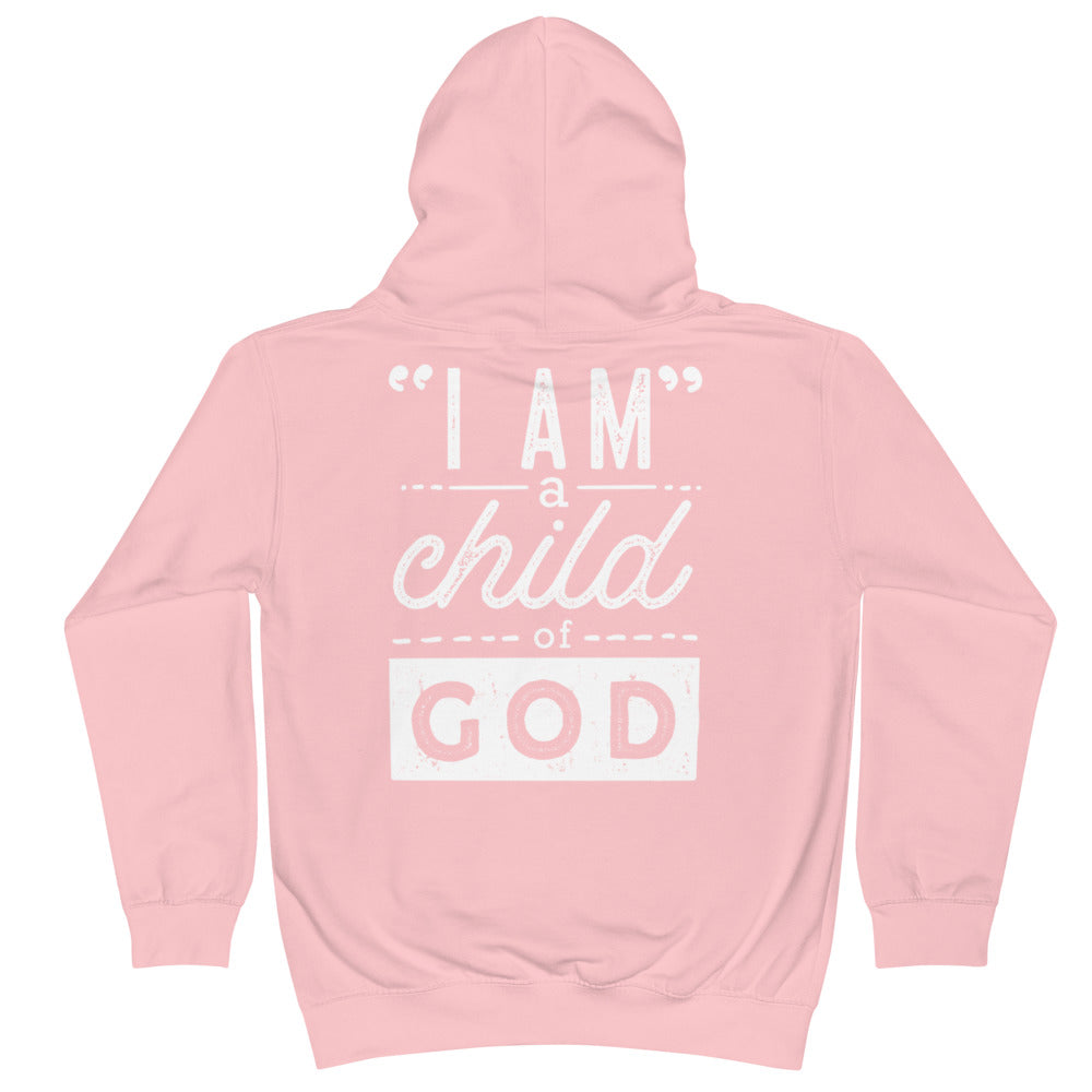 I Am a Child of God Kids Hoodie