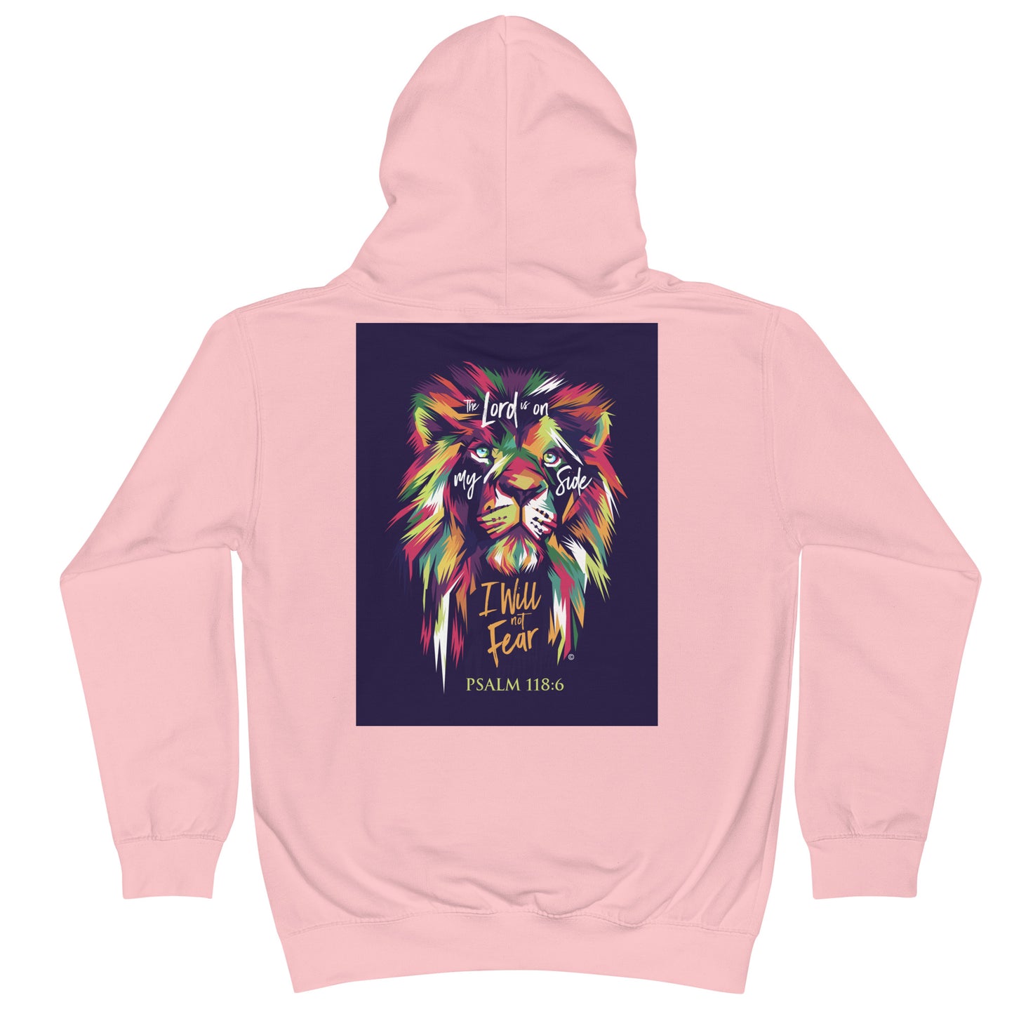 I Will Not Fear Kids Hoodie