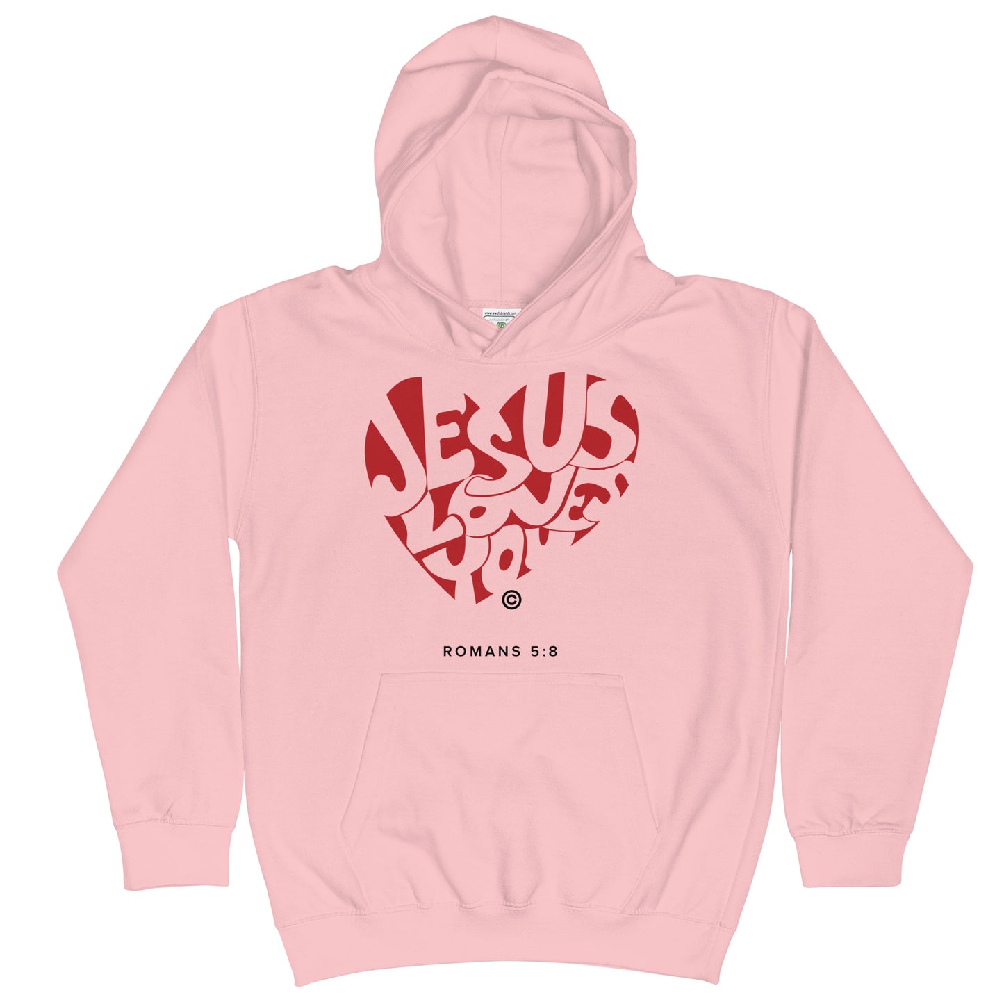 Jesus Loves You Kids Hoodie