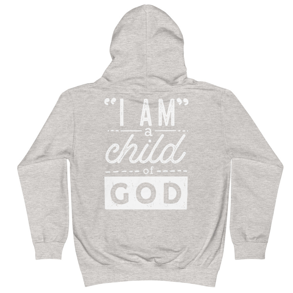 I Am a Child of God Kids Hoodie