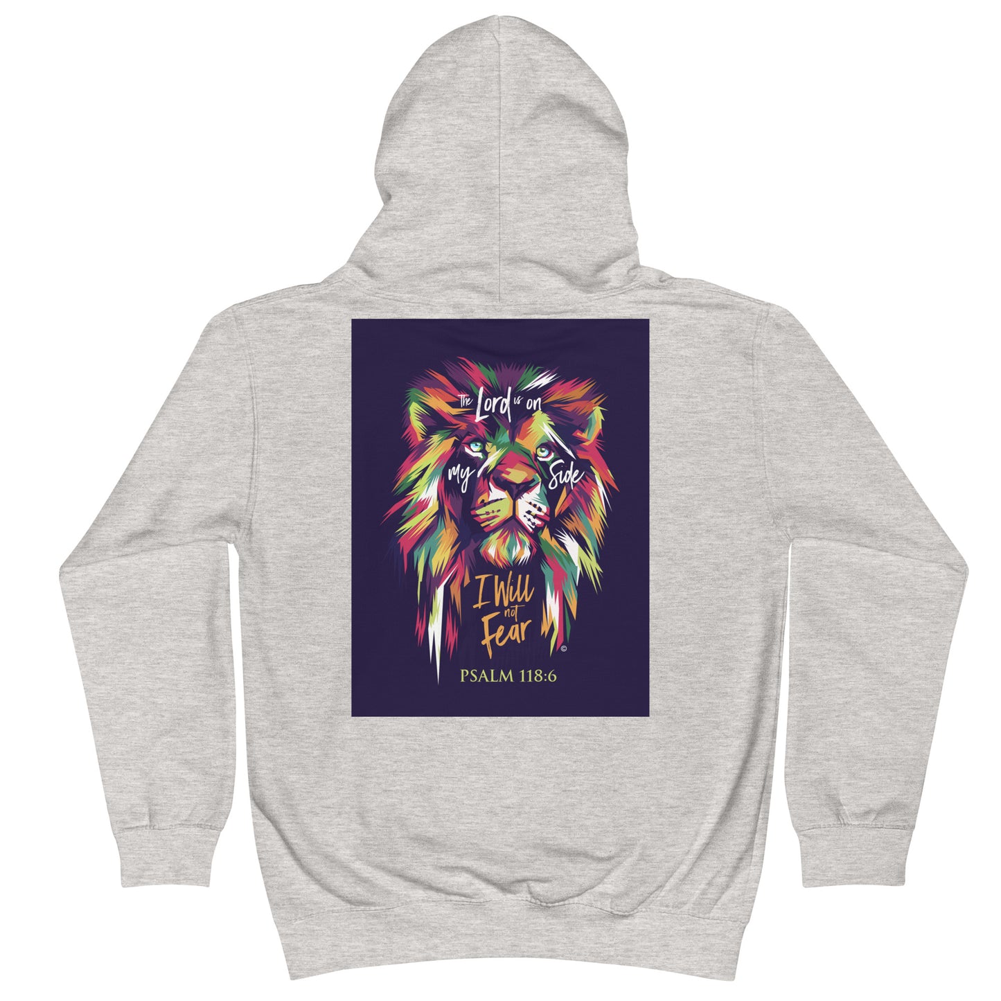 I Will Not Fear Kids Hoodie