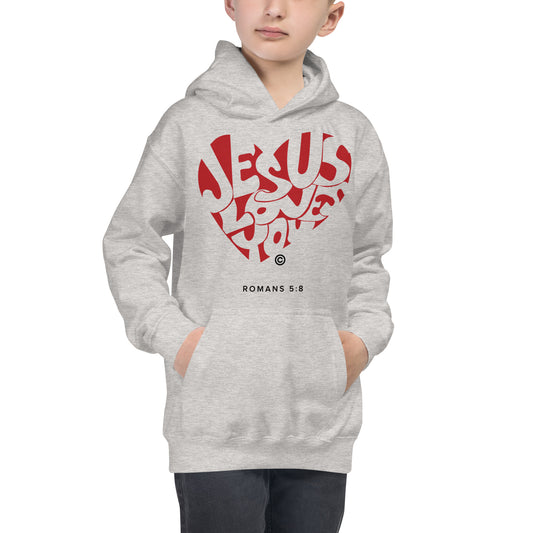 Jesus Loves You Kids Hoodie