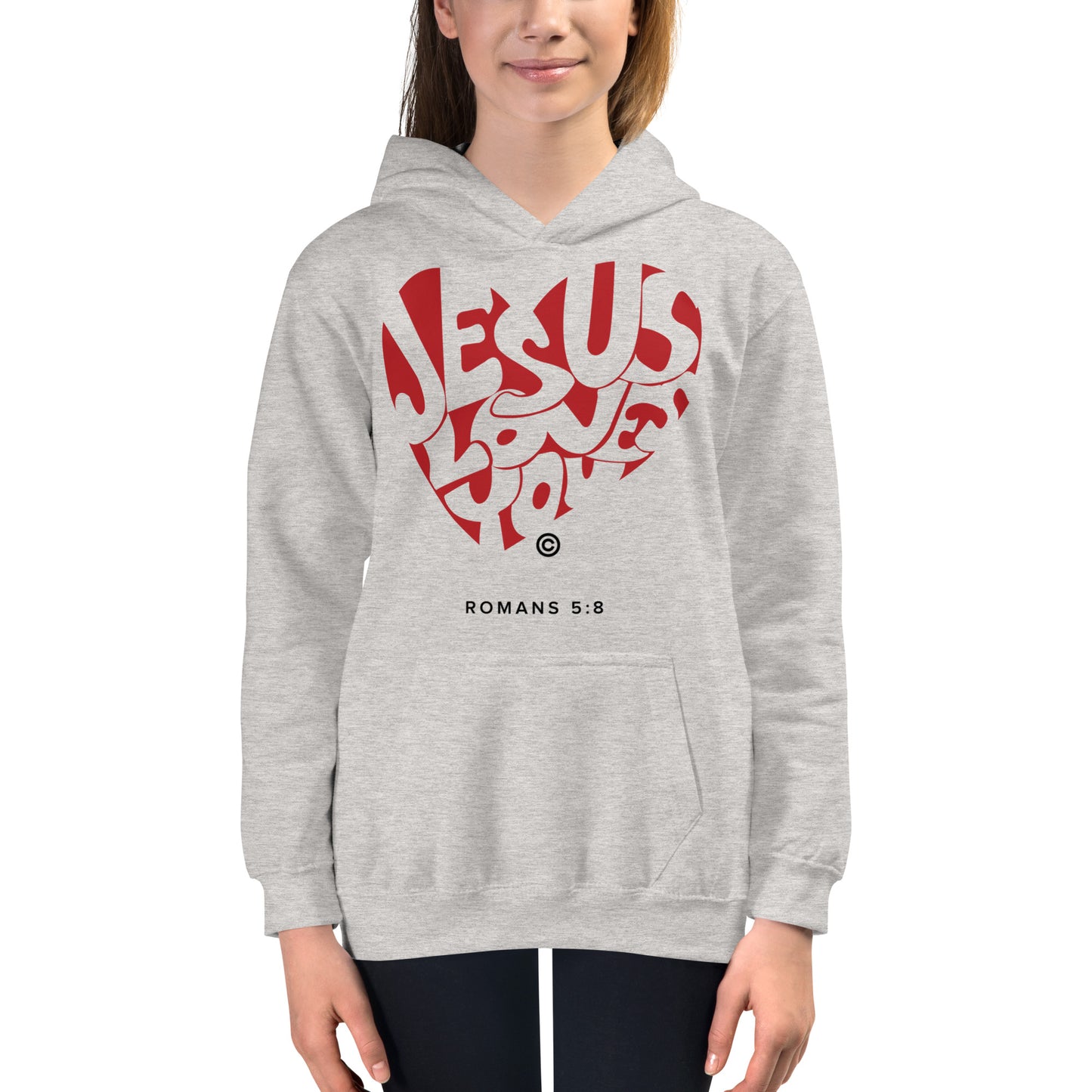 Jesus Loves You Kids Hoodie
