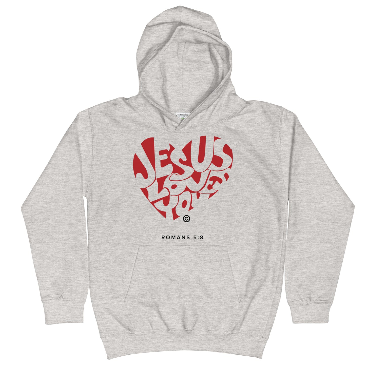Jesus Loves You Kids Hoodie