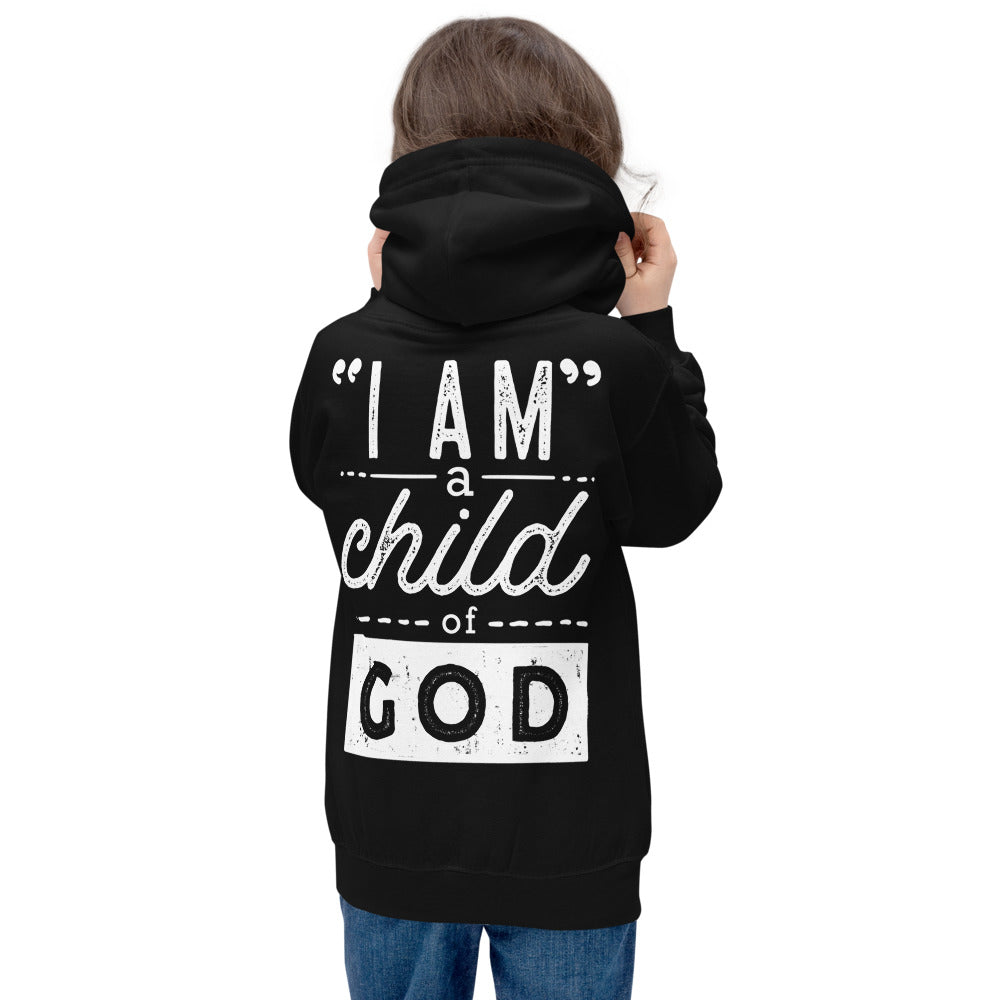 I Am a Child of God Kids Hoodie