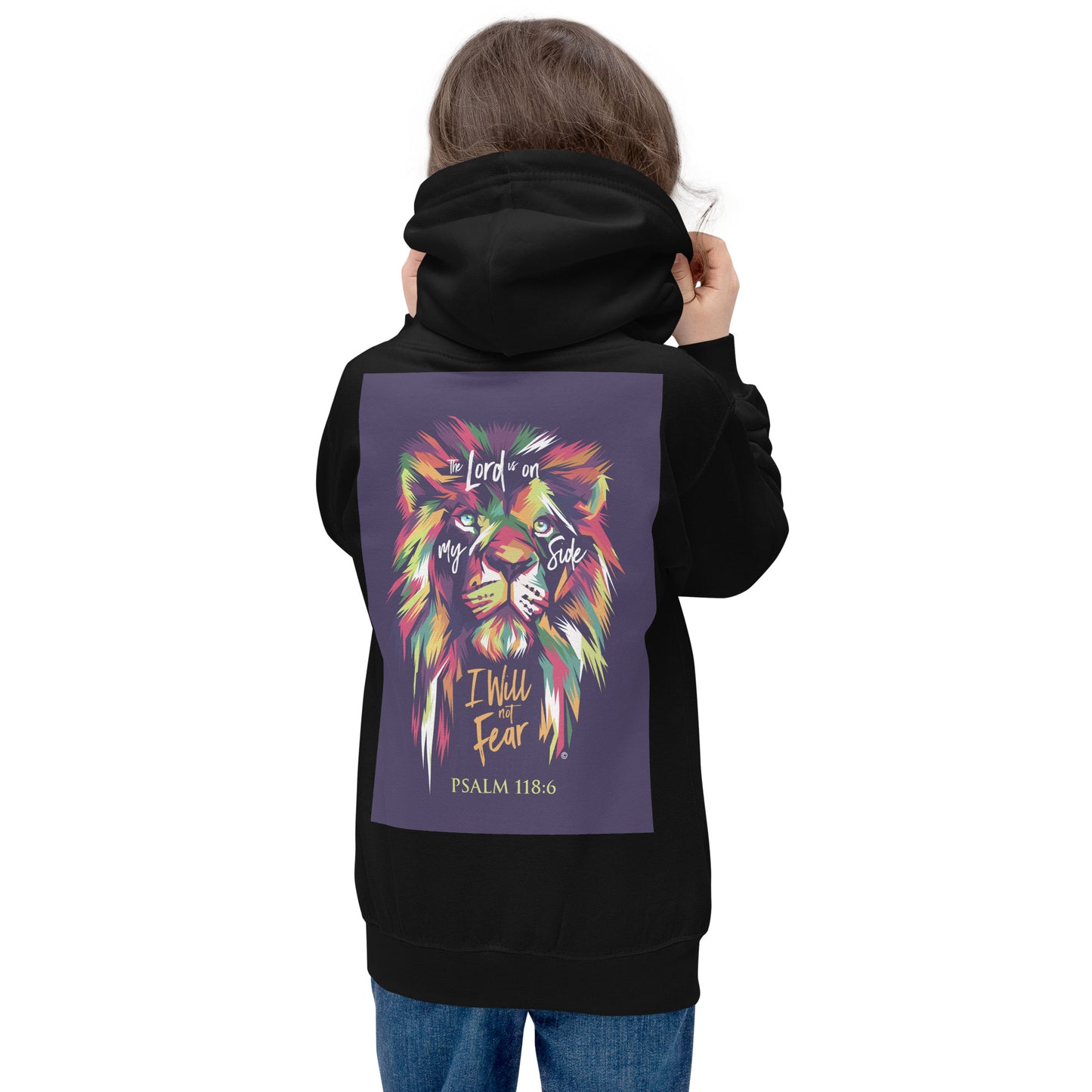 I Will Not Fear Kids Hoodie