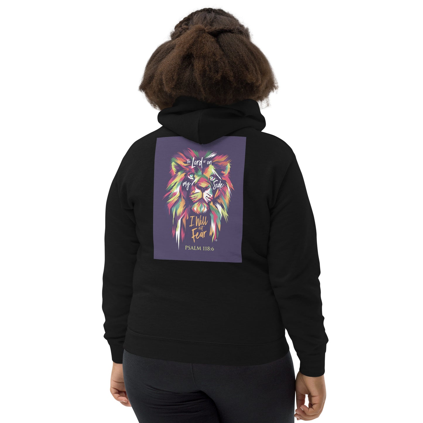 I Will Not Fear Kids Hoodie