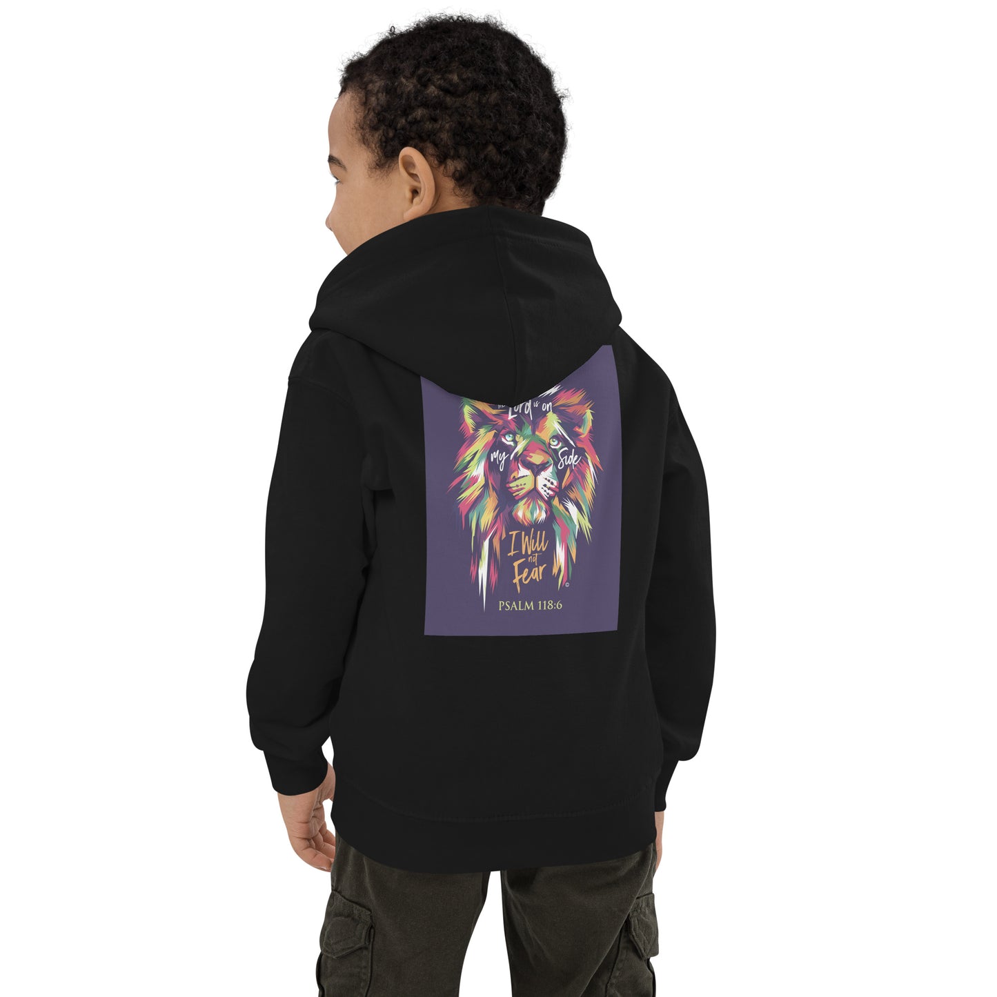 I Will Not Fear Kids Hoodie