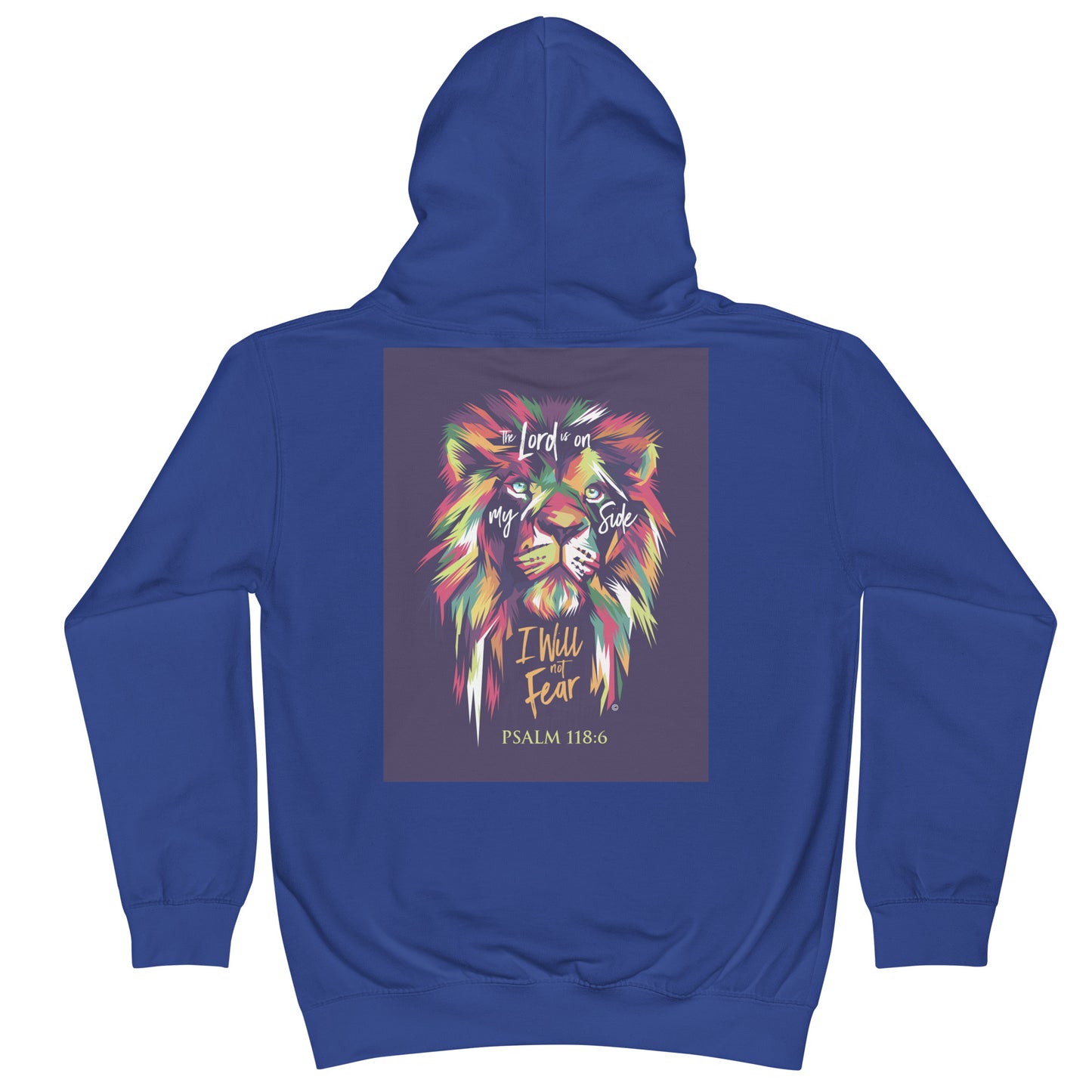 I Will Not Fear Kids Hoodie