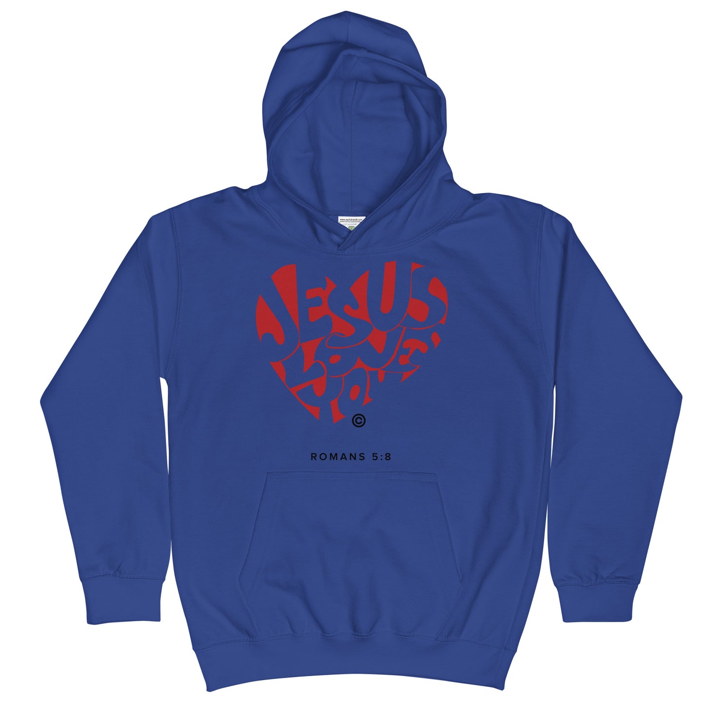Jesus Loves You Kids Hoodie