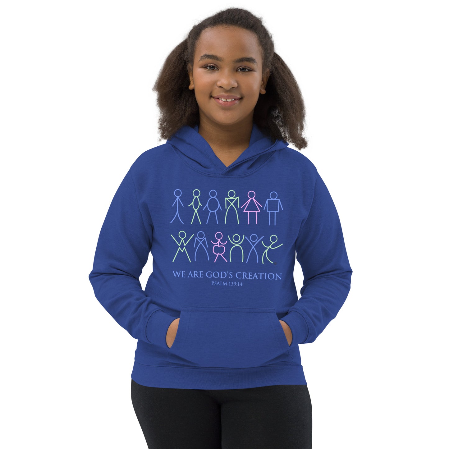 We Are God's Creation Kids Hoodie
