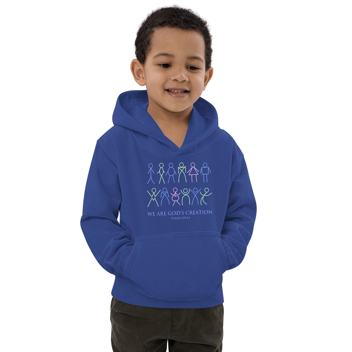 We Are God's Creation Kids Hoodie