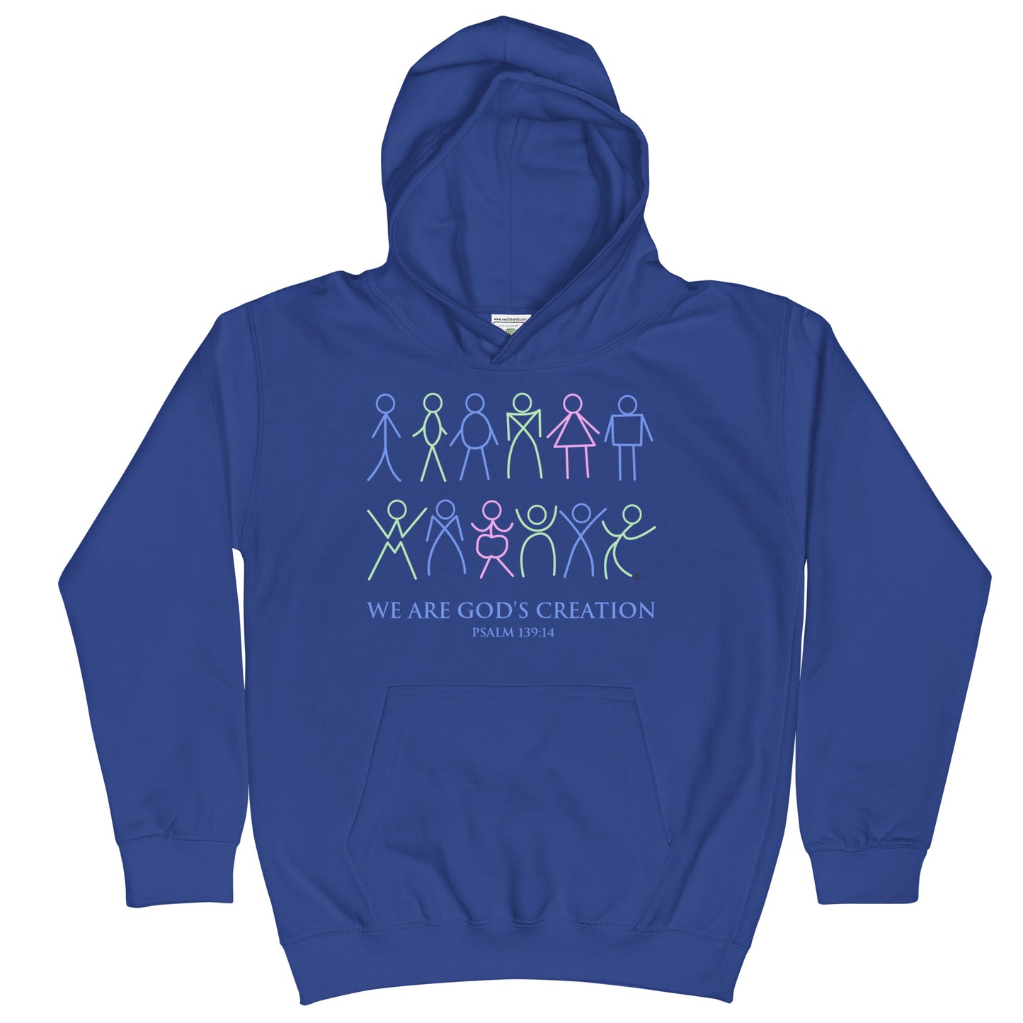 We Are God's Creation Kids Hoodie