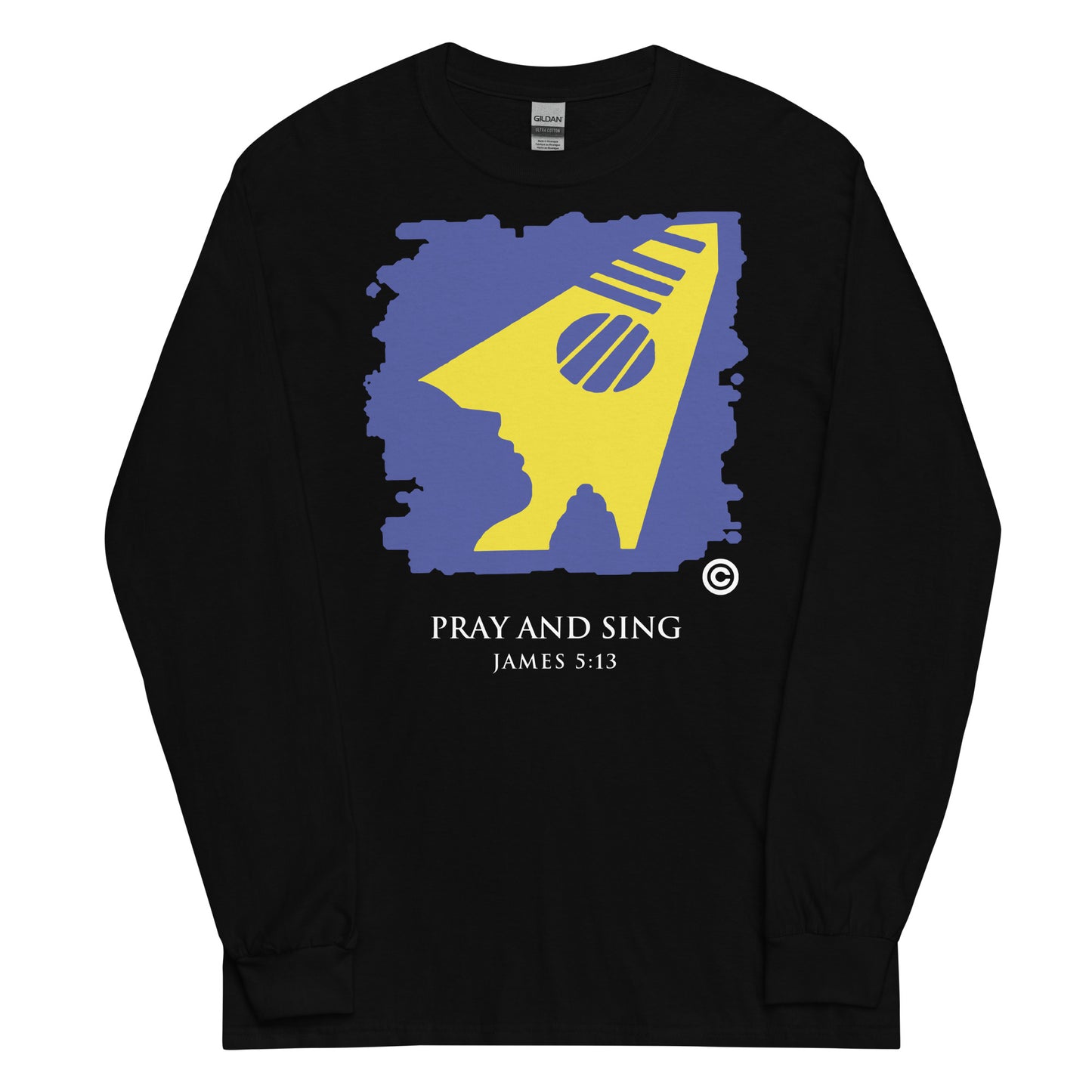 Pray and Sing Men’s Long Sleeve Shirt
