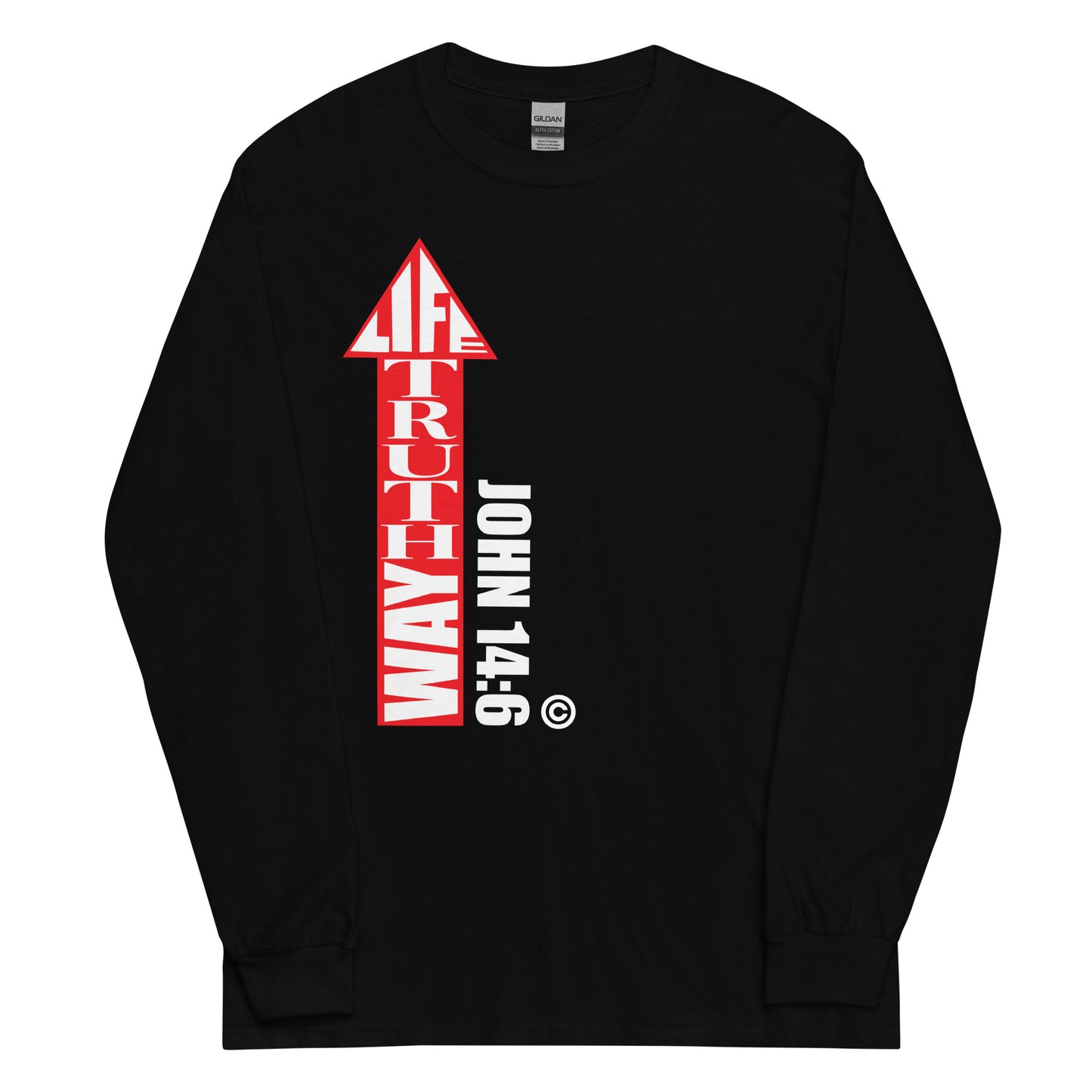 Way Truth Life Men’s Long Sleeve Shirt
