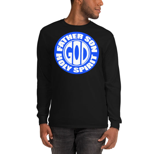 Father Son Holy Spirit Men’s Long Sleeve Shirt