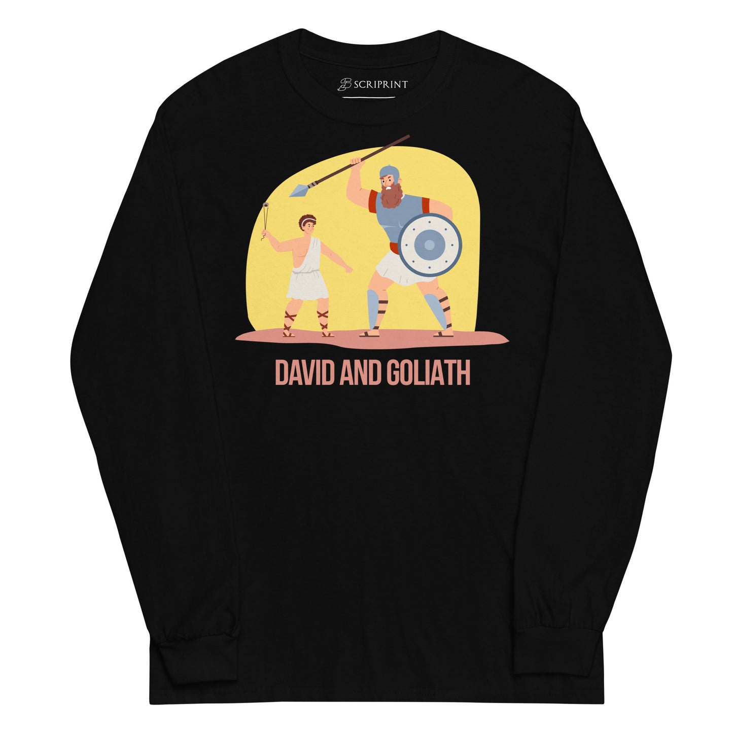 David and Goliath Men’s Long Sleeve Shirt