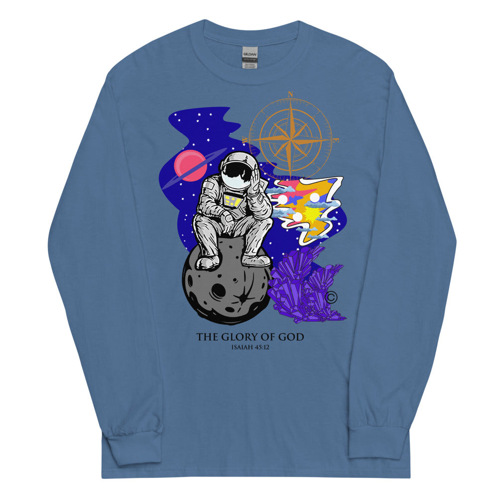 Glory of God Dark-Colored Men’s Long Sleeve Shirt