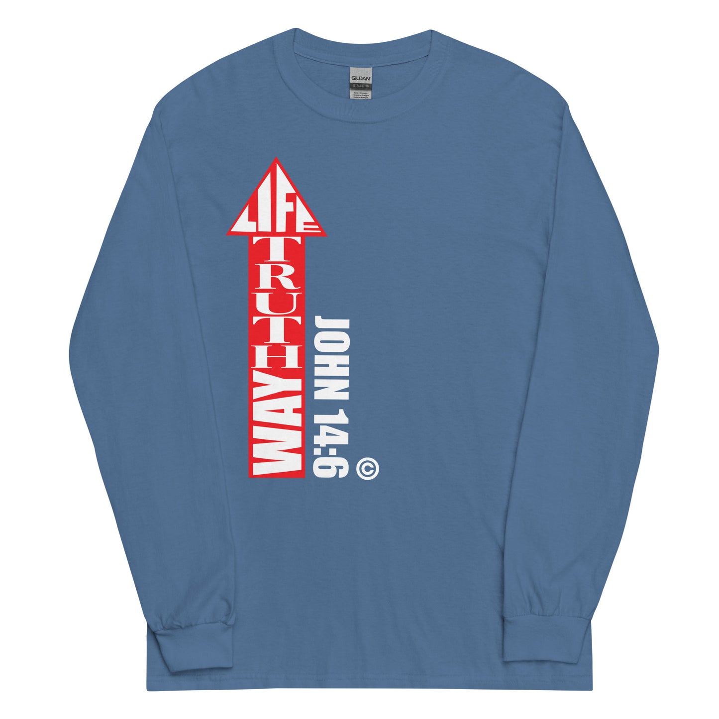 Way Truth Life Men’s Long Sleeve Shirt