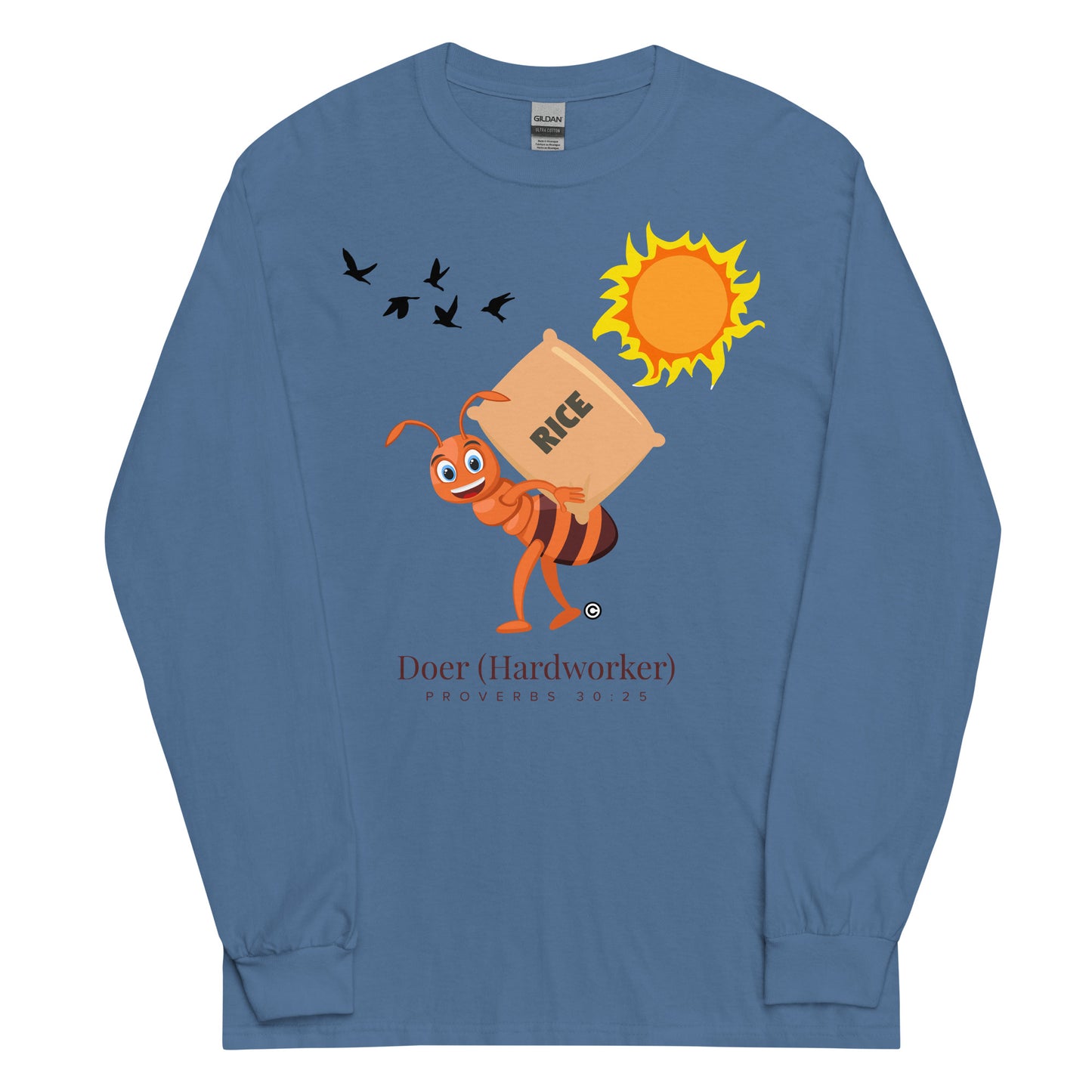 Doer - Hardworker Men’s Long Sleeve Shirt