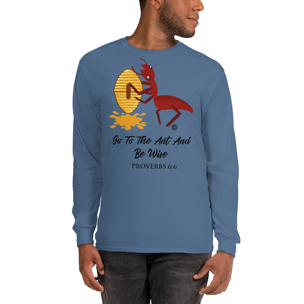 Be Wise Men’s Long Sleeve Shirt