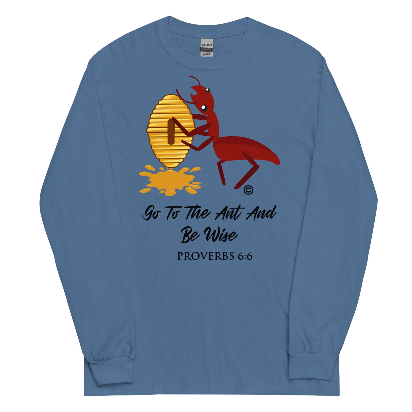 Be Wise Men’s Long Sleeve Shirt