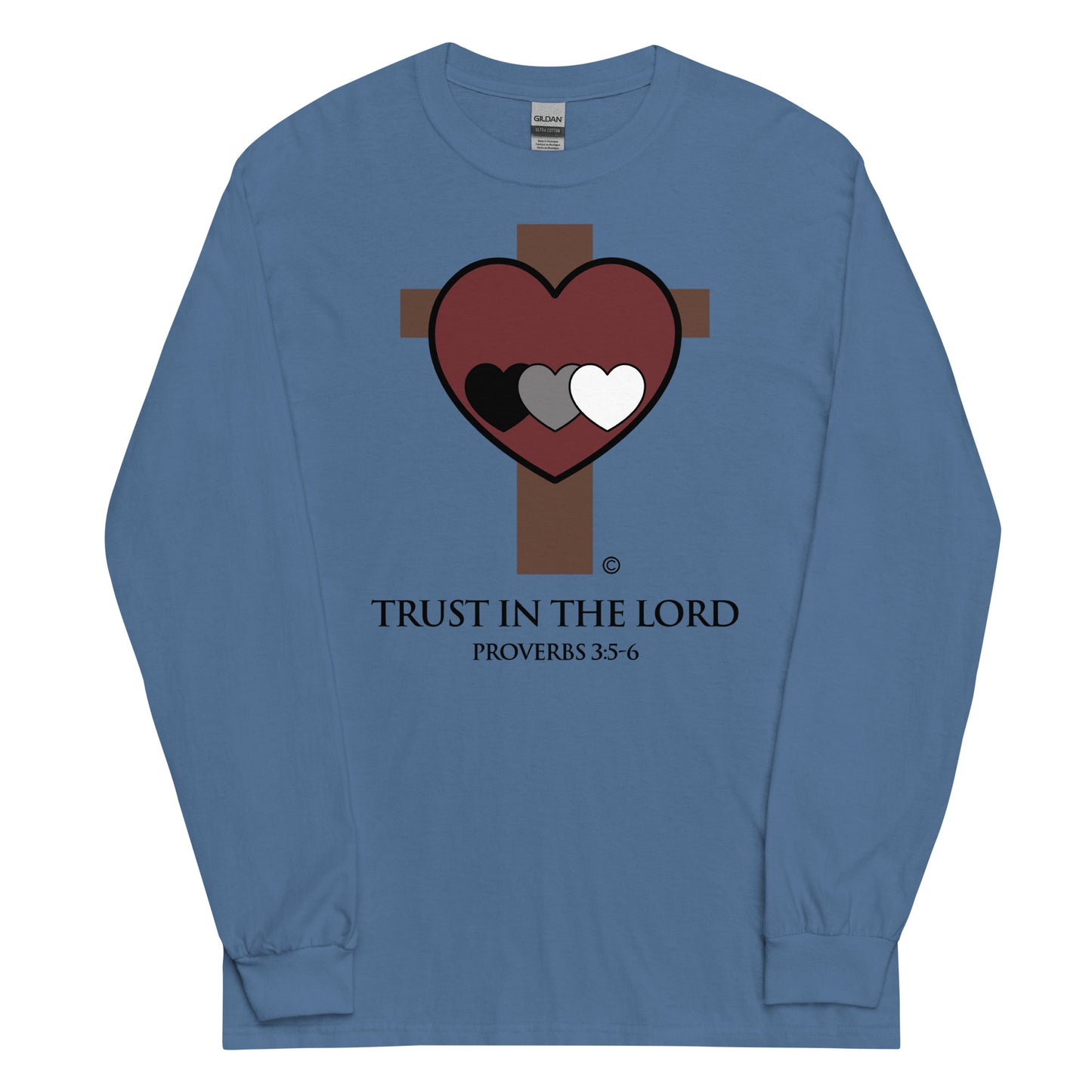 Trust in the Lord Men’s Long Sleeve Shirt