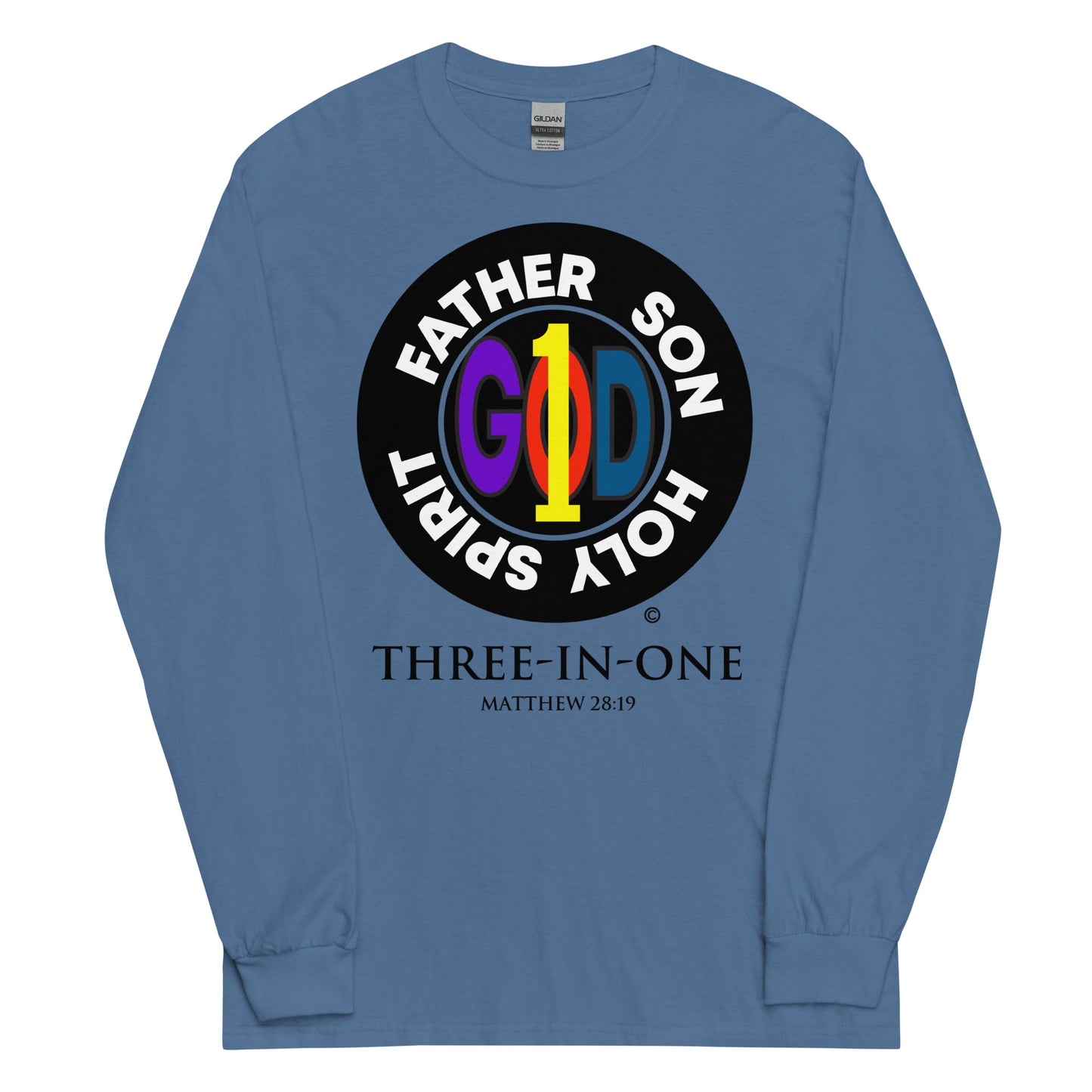 Three in One Men’s Long Sleeve Shirt