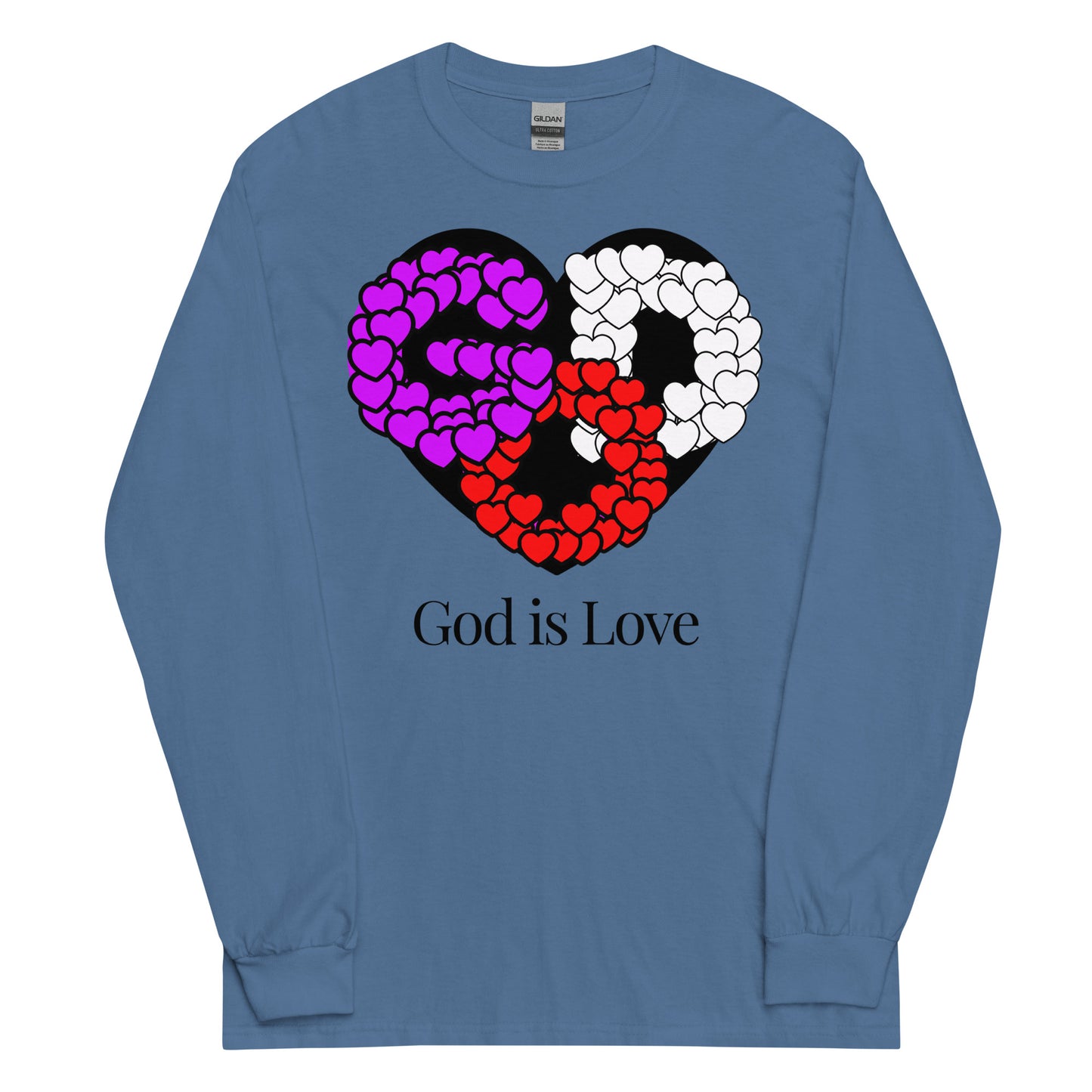 God is Love Men’s Long Sleeve Shirt