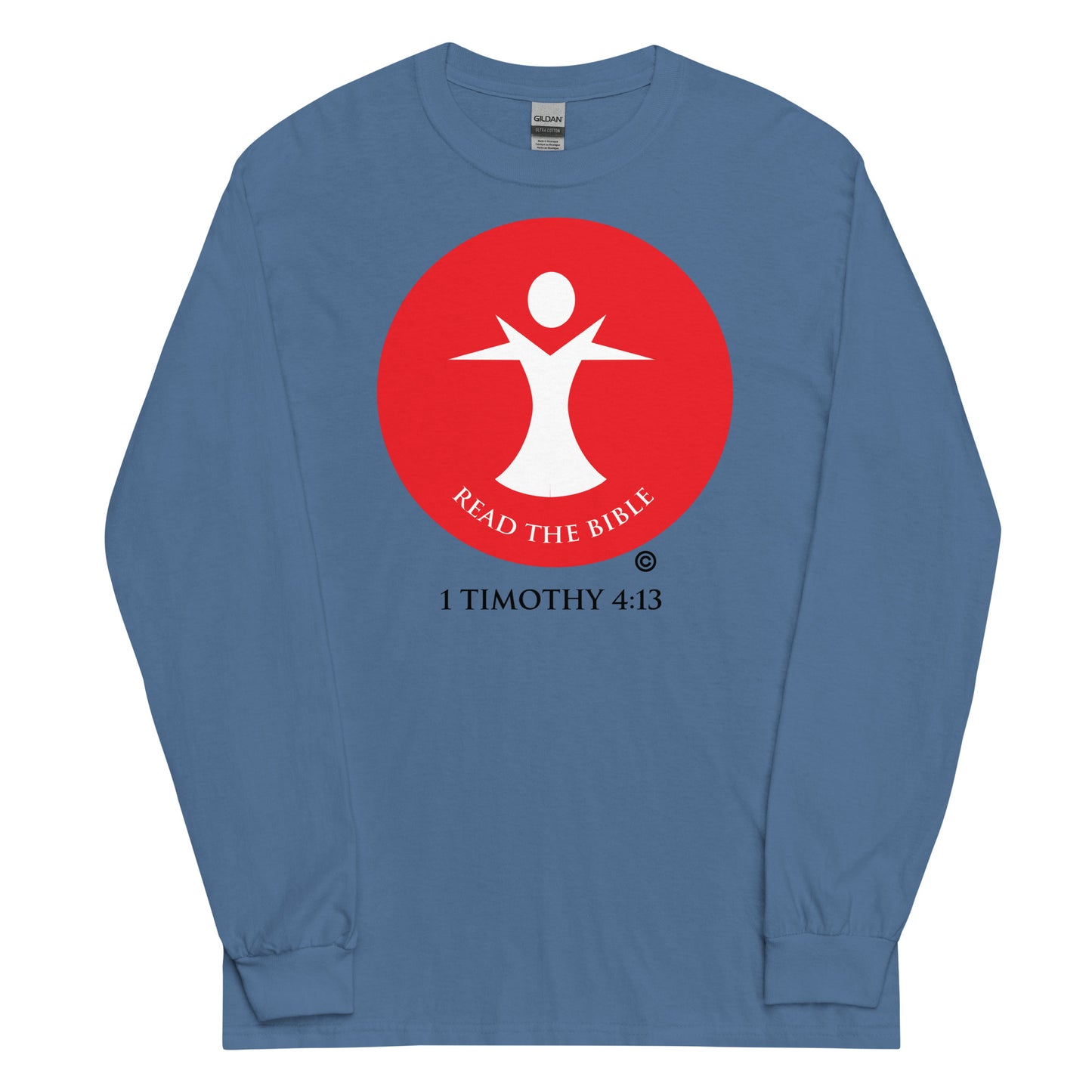 Read the Bible Men’s Long Sleeve Shirt