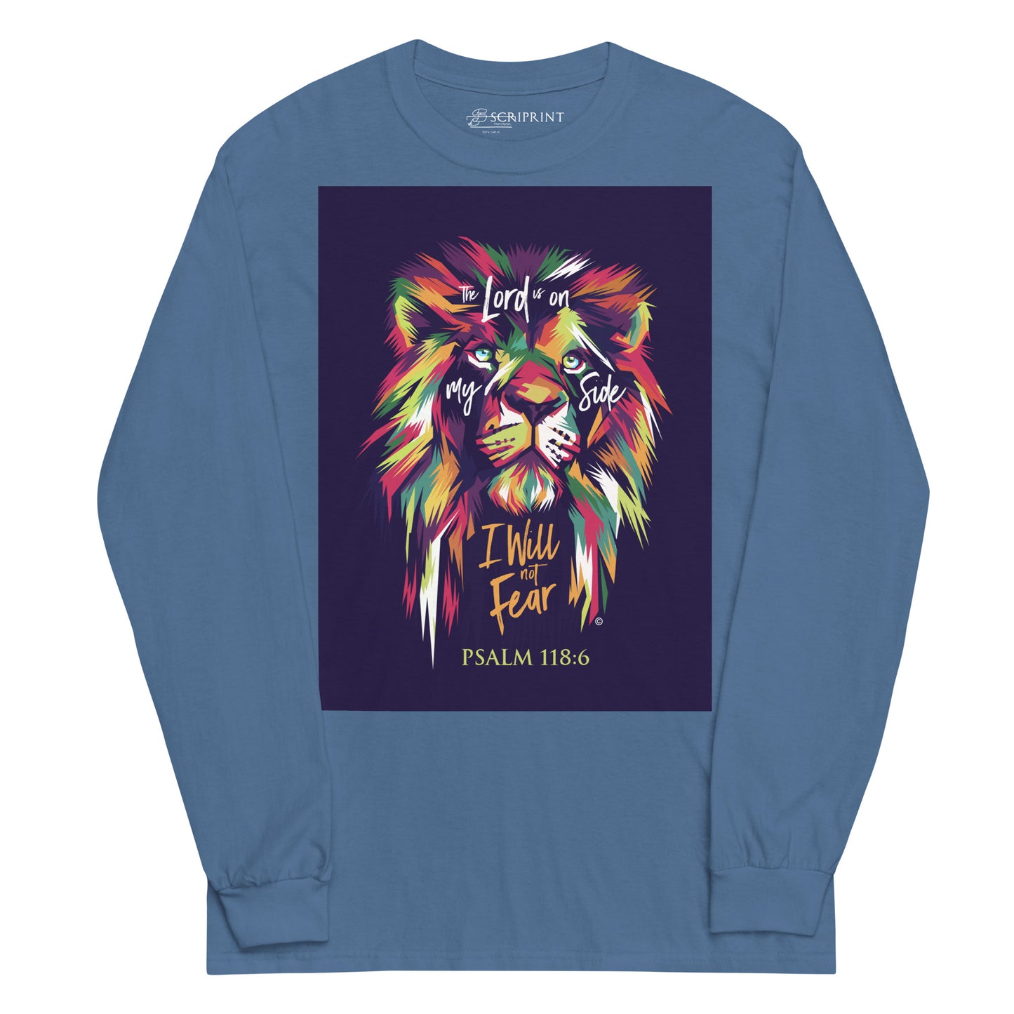 I Will Not Fear Men’s Long Sleeve Shirt