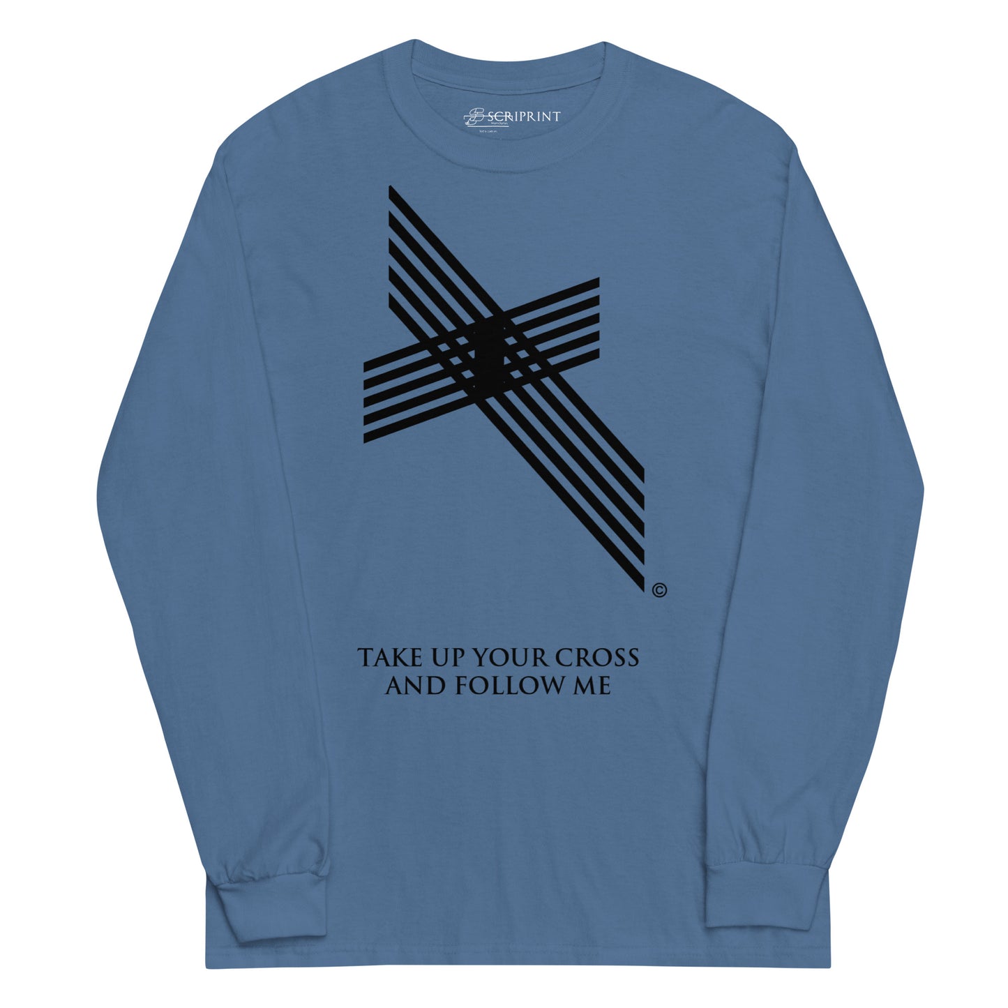 Take Up Your Cross Men’s Long Sleeve Shirt