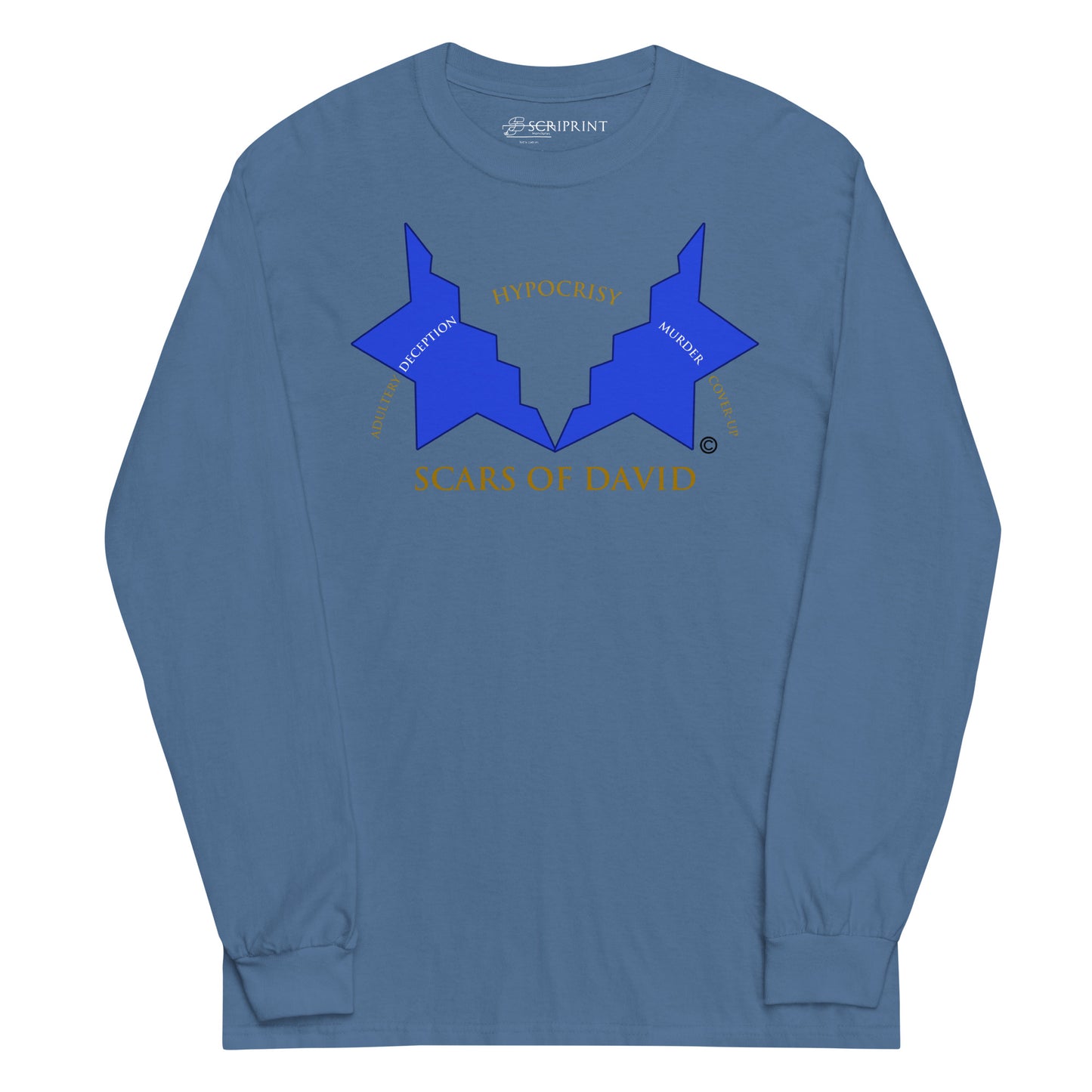 Scars of David Men’s Long Sleeve Shirt