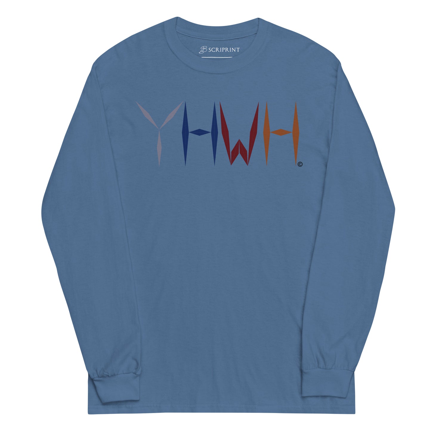 YHWH Men’s Long Sleeve Shirt