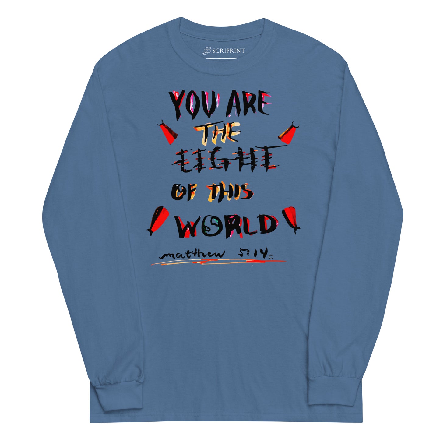 Light of This World Men’s Long Sleeve Shirt
