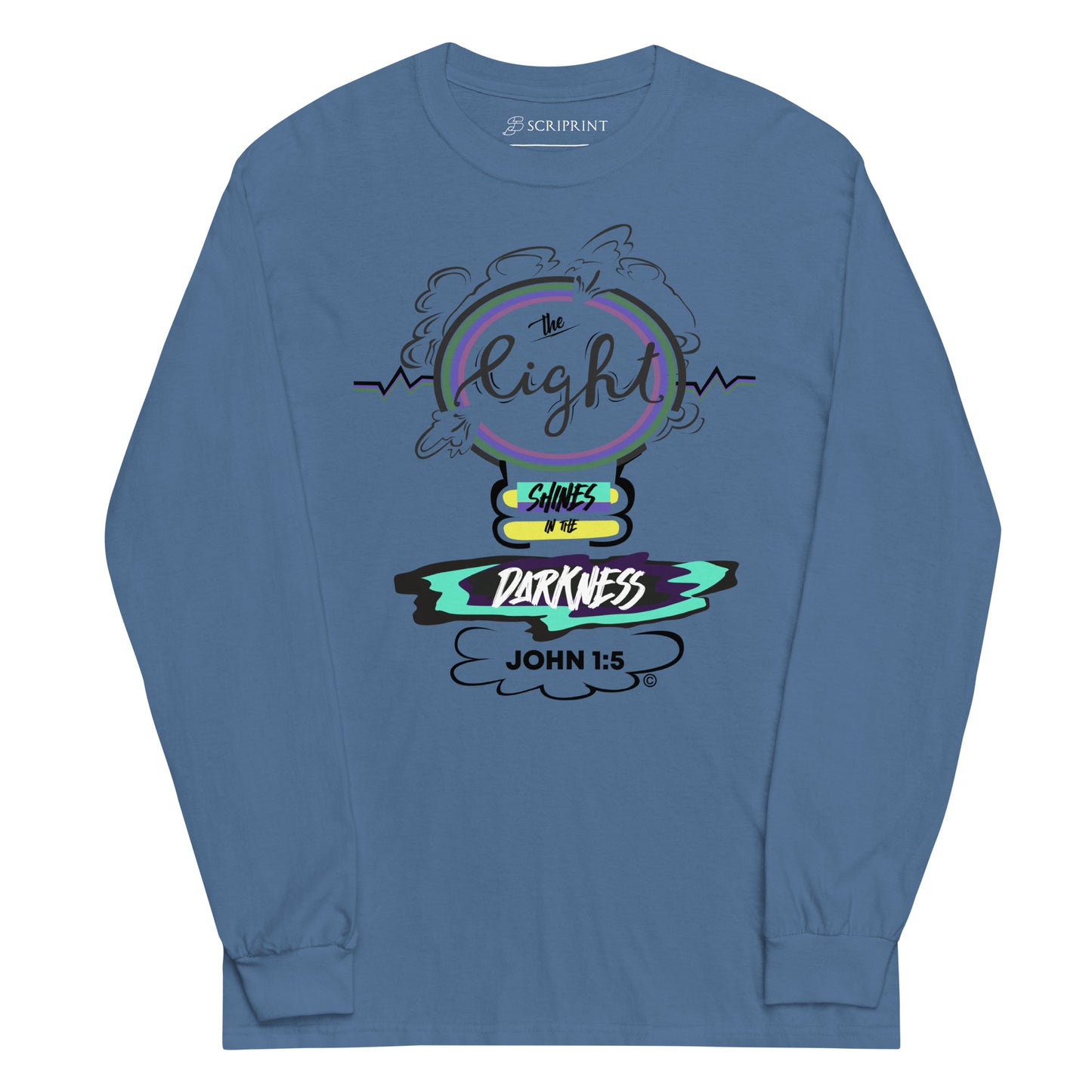 Light in the Darkness Men’s Long Sleeve Shirt