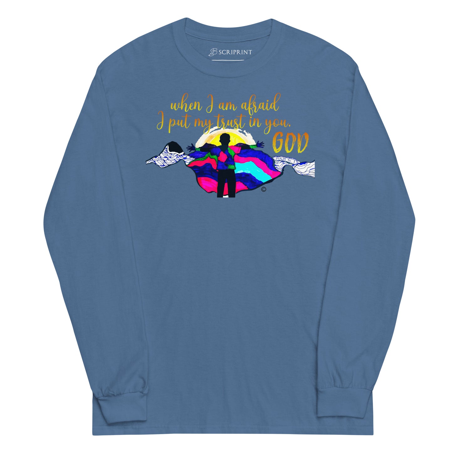 I Put My Trust in You Men’s Long Sleeve Shirt