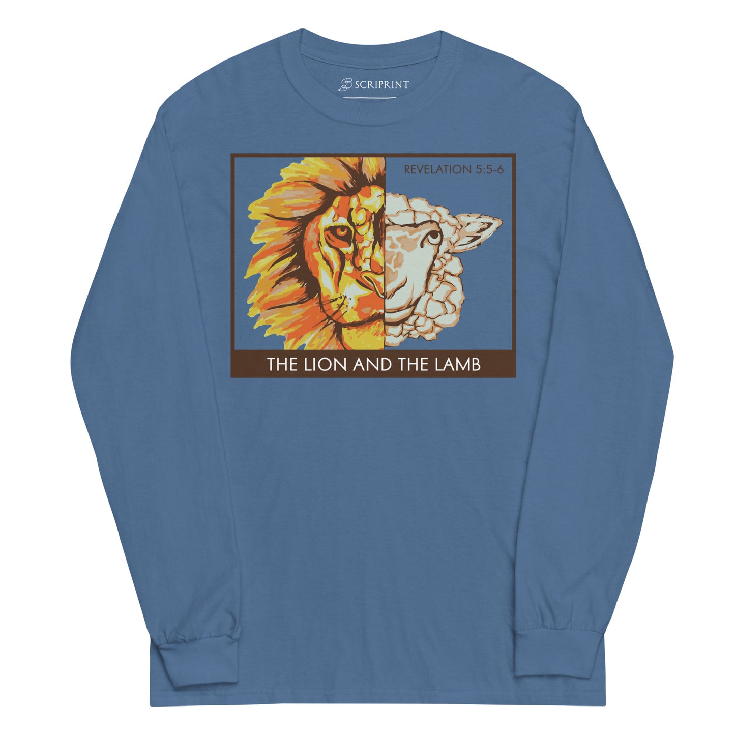 The Lion and the Lamb Men’s Long Sleeve Shirt