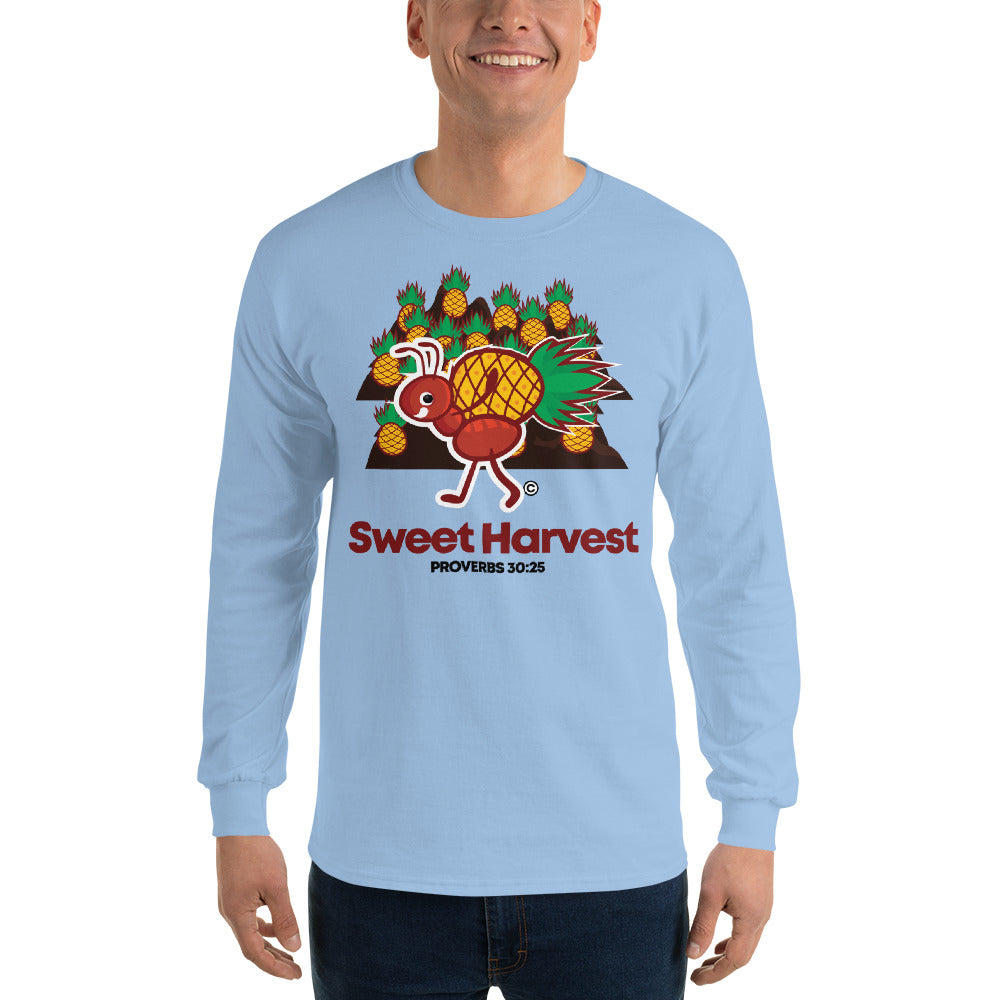 Sweet Harvest Light-Colored Men’s Long Sleeve Shirt