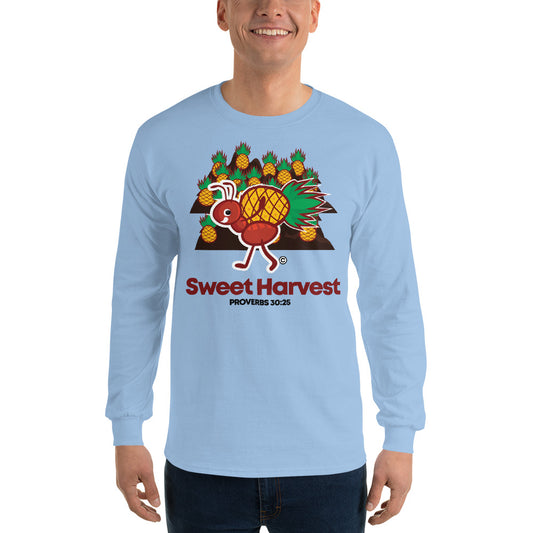 Sweet Harvest Light-Colored Men’s Long Sleeve Shirt