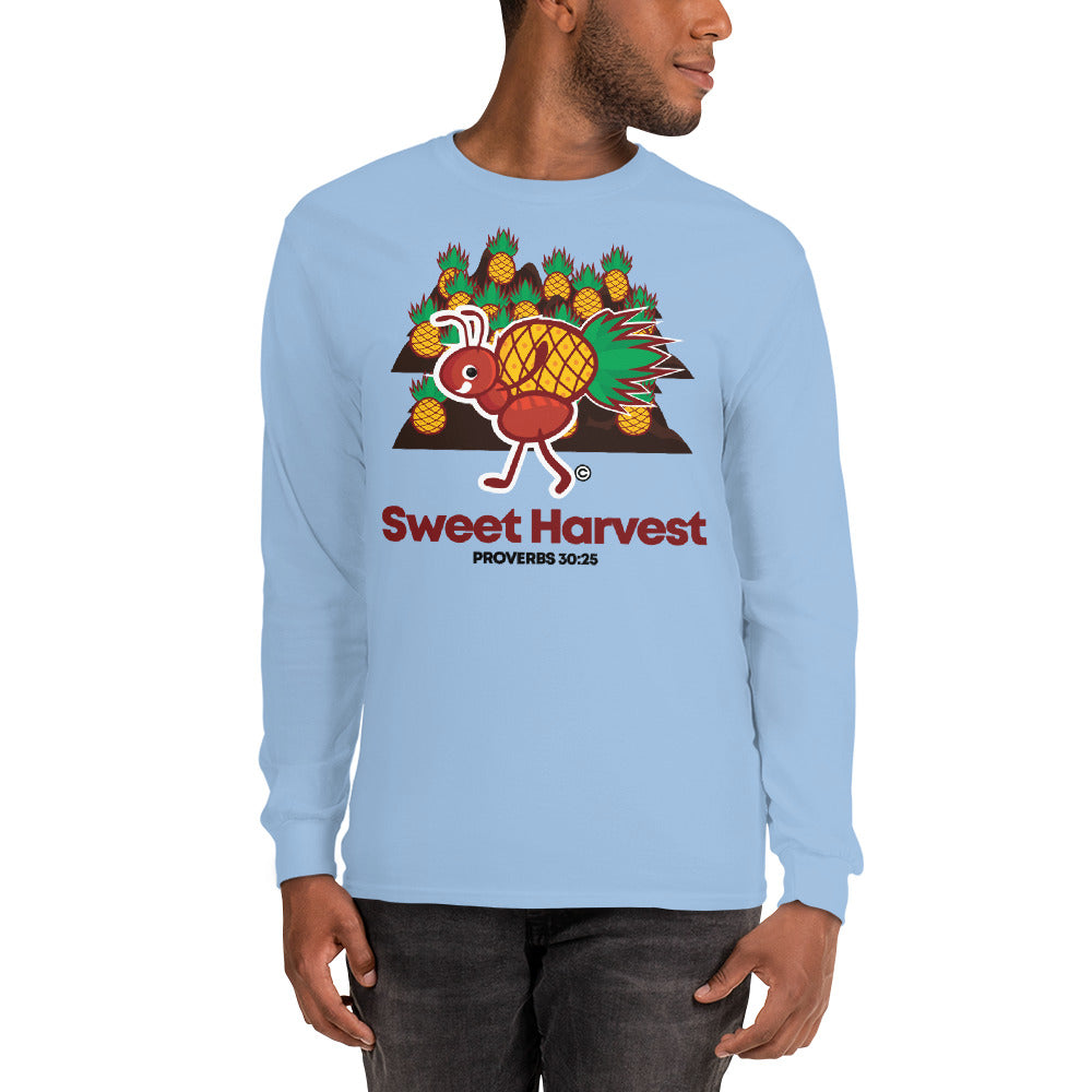 Sweet Harvest Light-Colored Men’s Long Sleeve Shirt