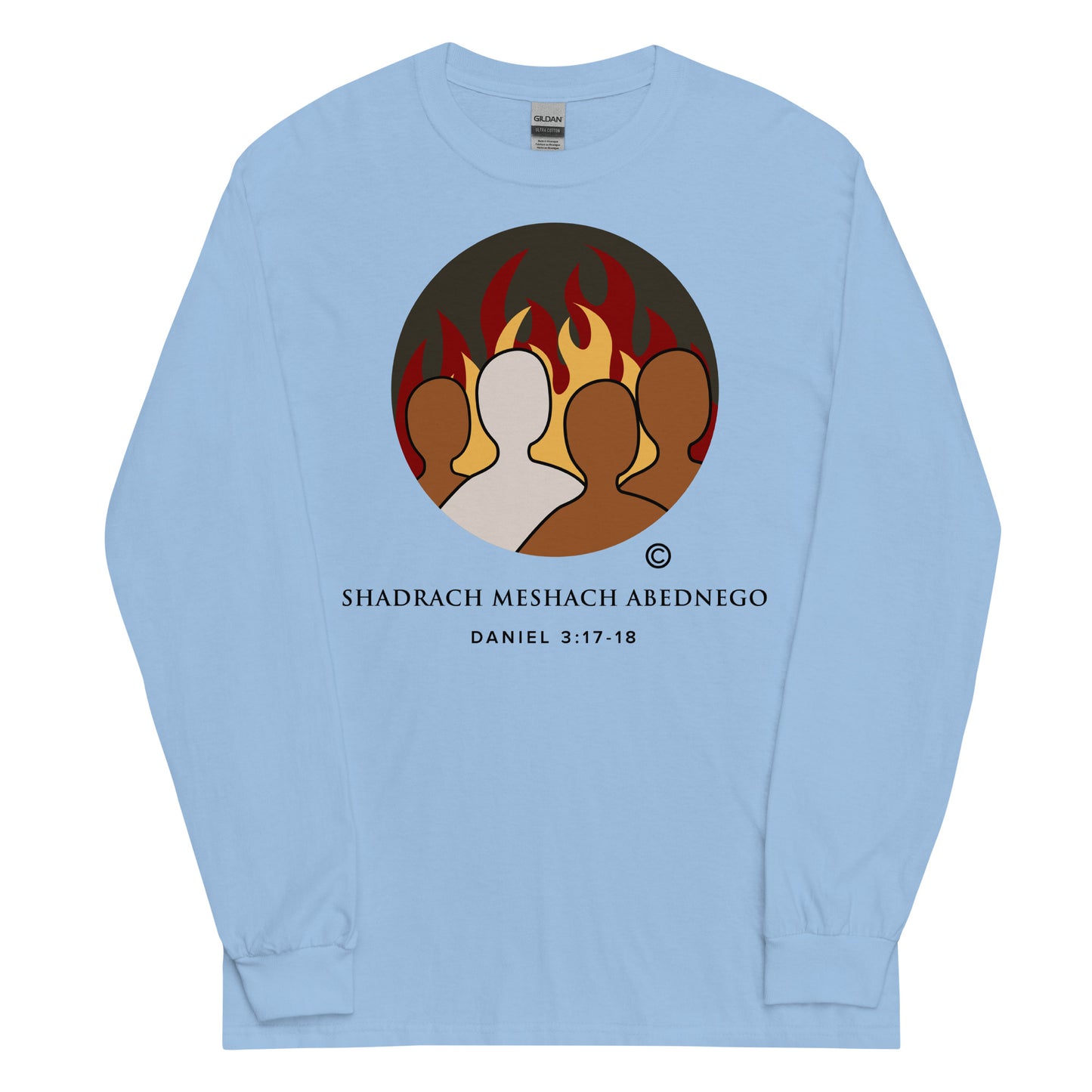Daniel 3:17-18 Men’s Long Sleeve Shirt