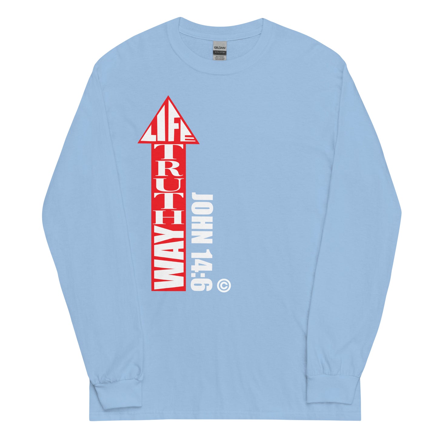 Way Truth Life Men’s Long Sleeve Shirt