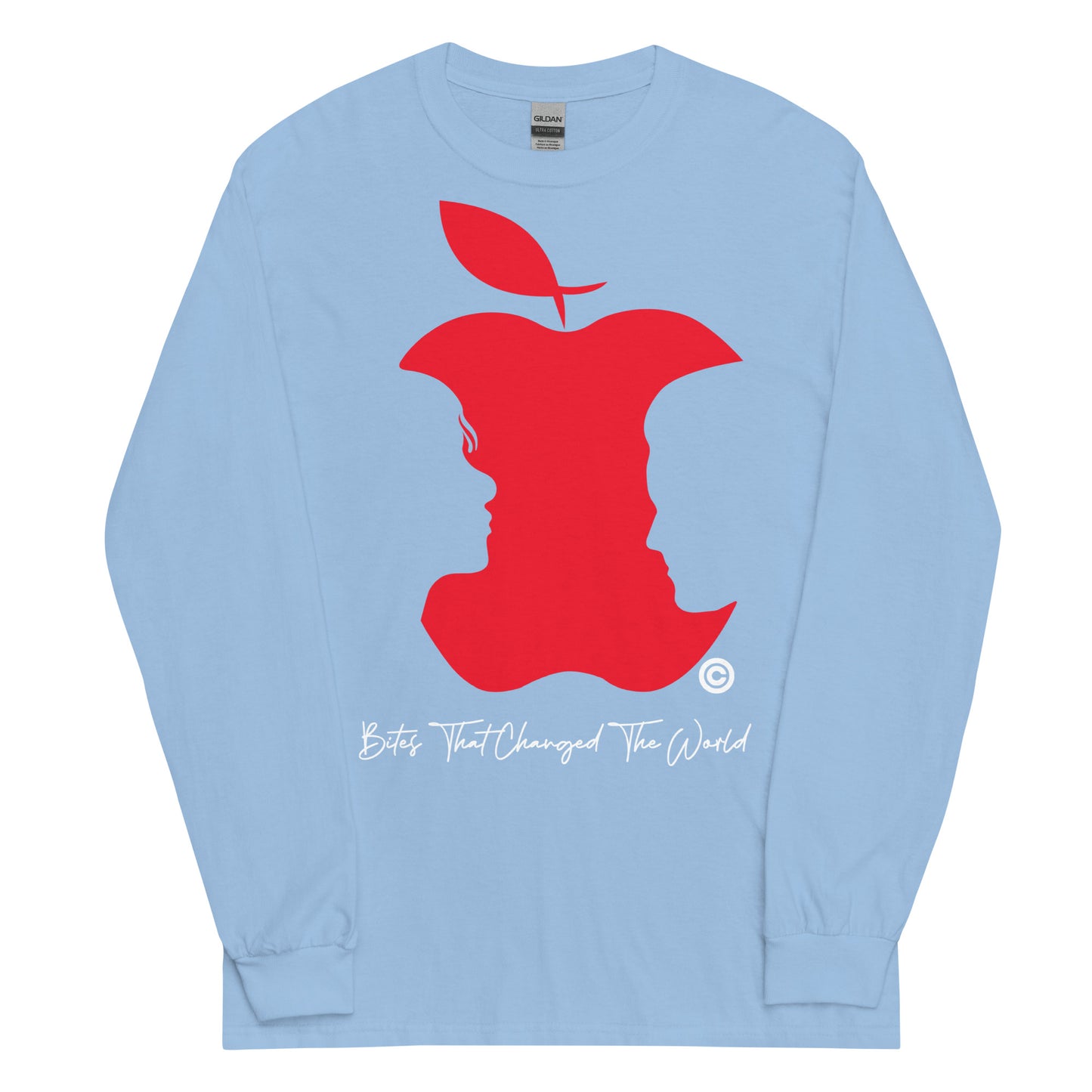 Bites That Changed the World V2 Men’s Long Sleeve Shirt