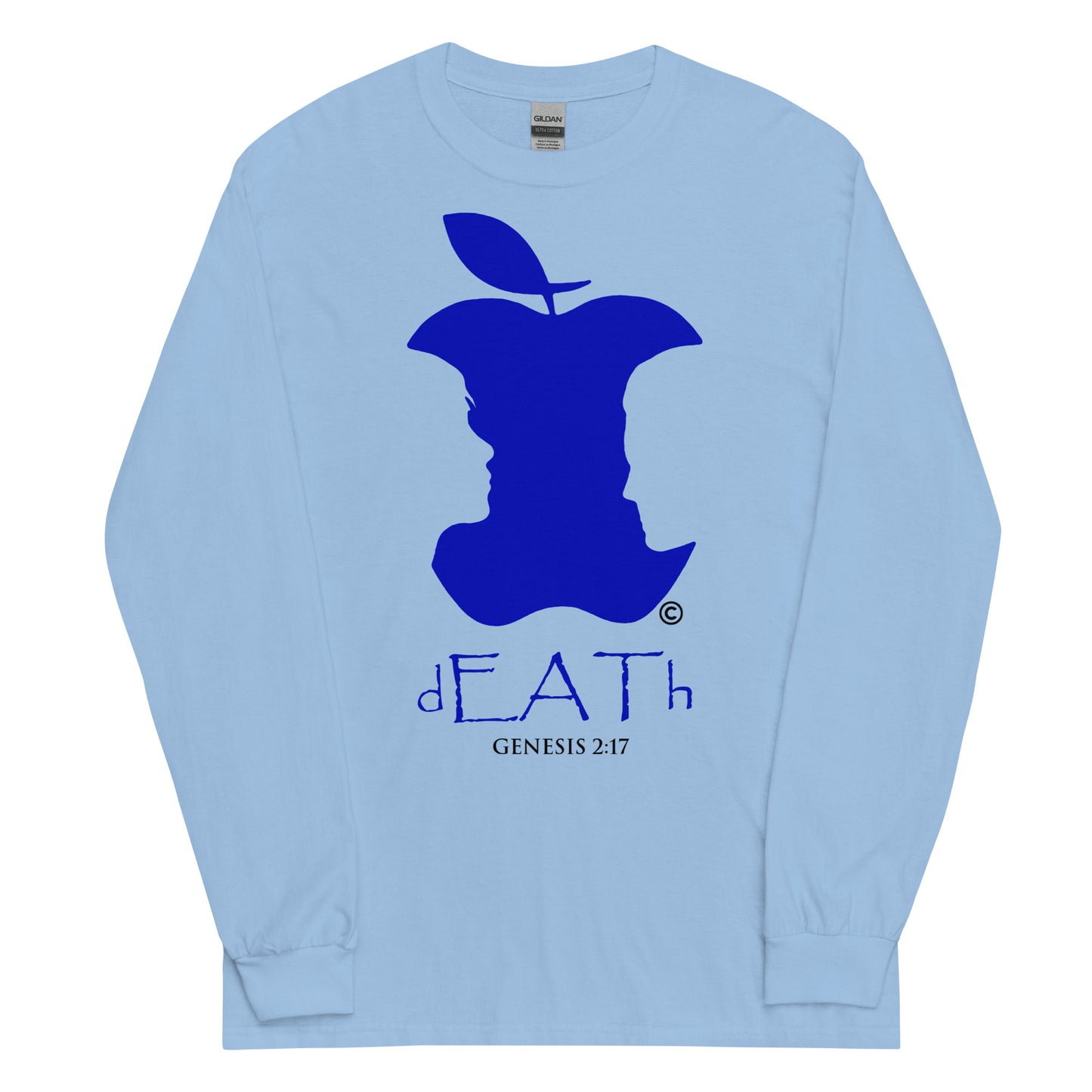 Genesis 2:17 Men’s Long Sleeve Shirt